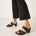 Le Confort Strappy Slip-On Sandals with Platform Heels-Women%27s Heel Sandals-thumbnailMobile-0