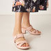 Le Confort Strappy Slip-On Sandals with Platform Heels-Women%27s Heel Sandals-thumbnailMobile-0