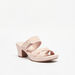 Le Confort Strappy Slip-On Sandals with Platform Heels-Women%27s Heel Sandals-thumbnailMobile-1