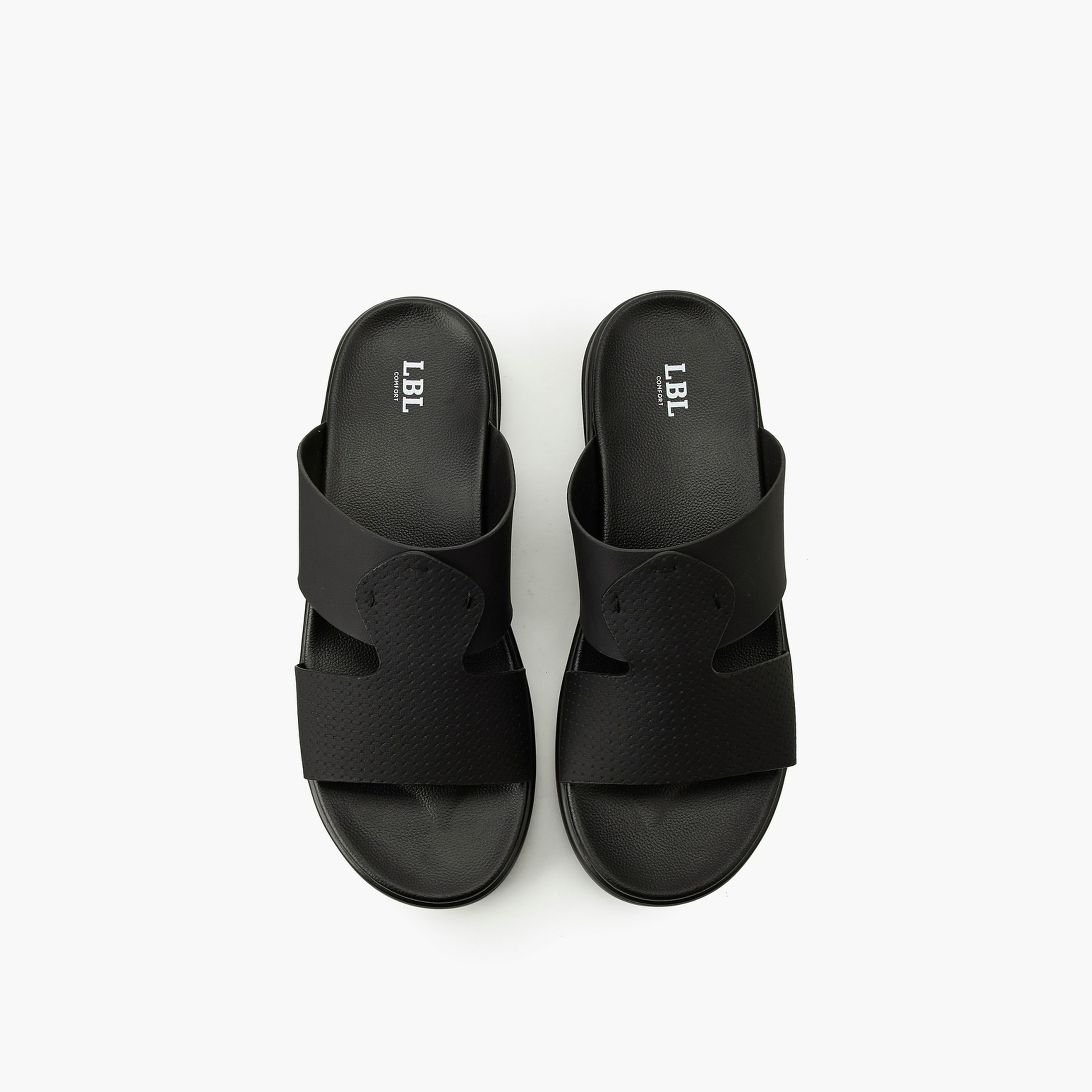 LBL by Shoexpress Men Textured Arabic Sandals-men-shoes-sandals-image-1