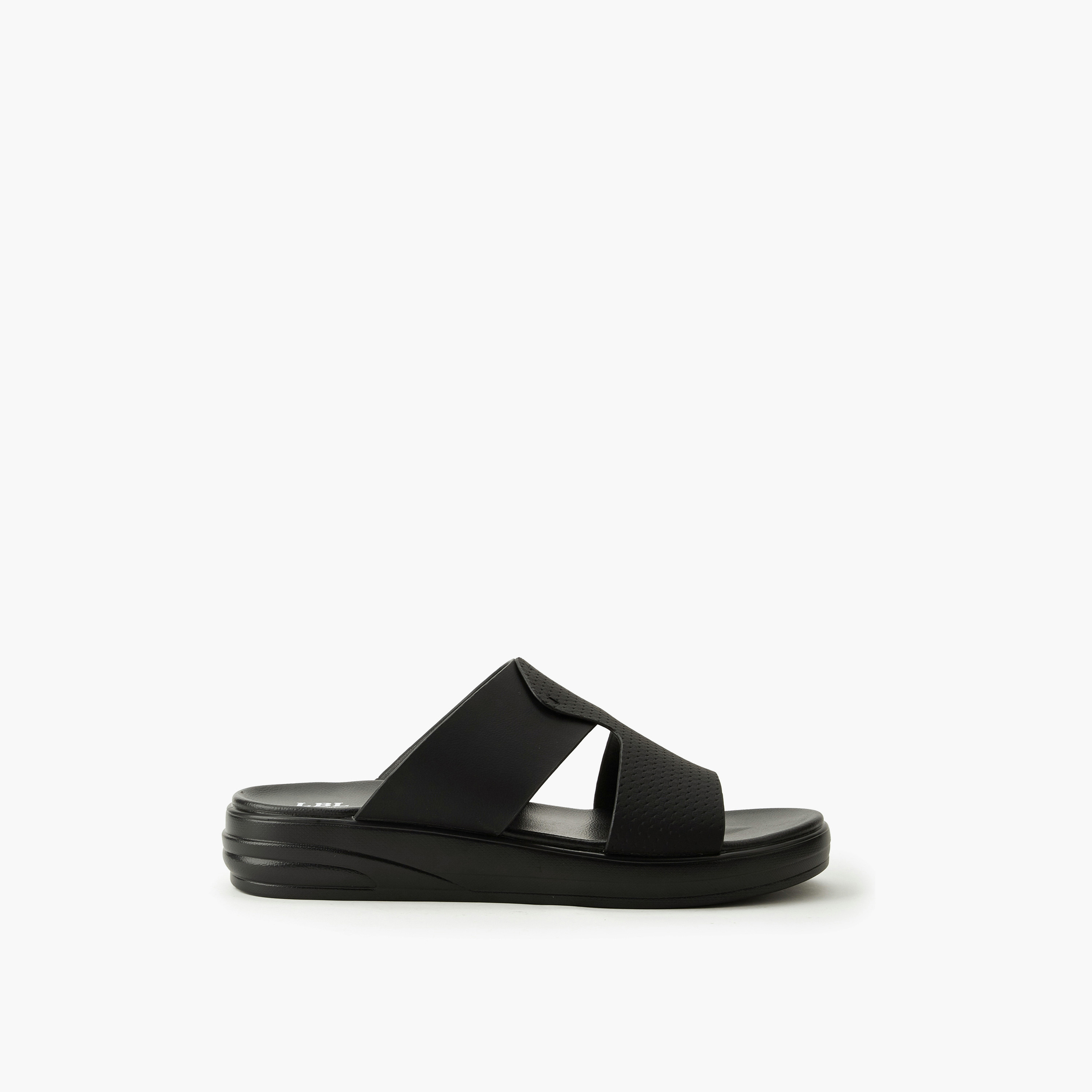 LBL by Shoexpress Men Textured Arabic Sandals-men-shoes-sandals-image-3