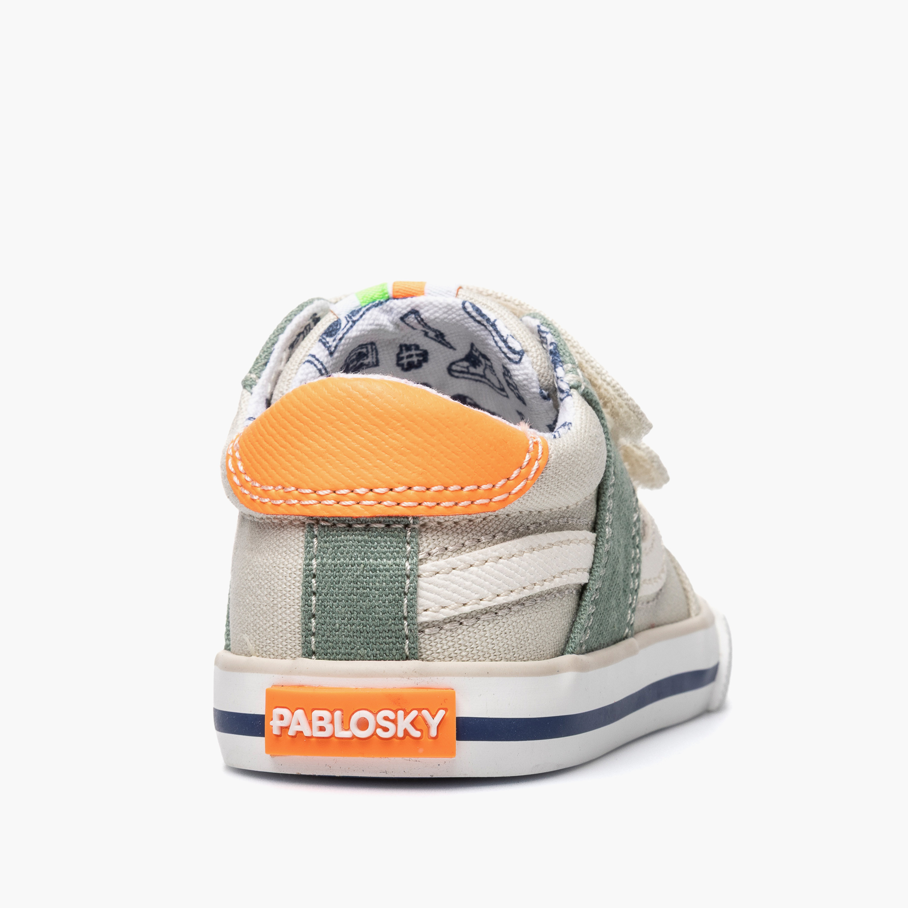 حذاء سنيكرز كانفاس بشريط لاصق من بابلوسكي-baby-boys-shoes-closedshoes-image-5