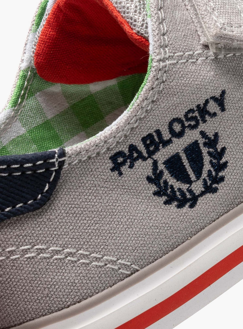 حذاء رياضي قماش بشريط إغلاق لاصق للأولاد من بابلوسكي-boys-shoes-sports-image-7