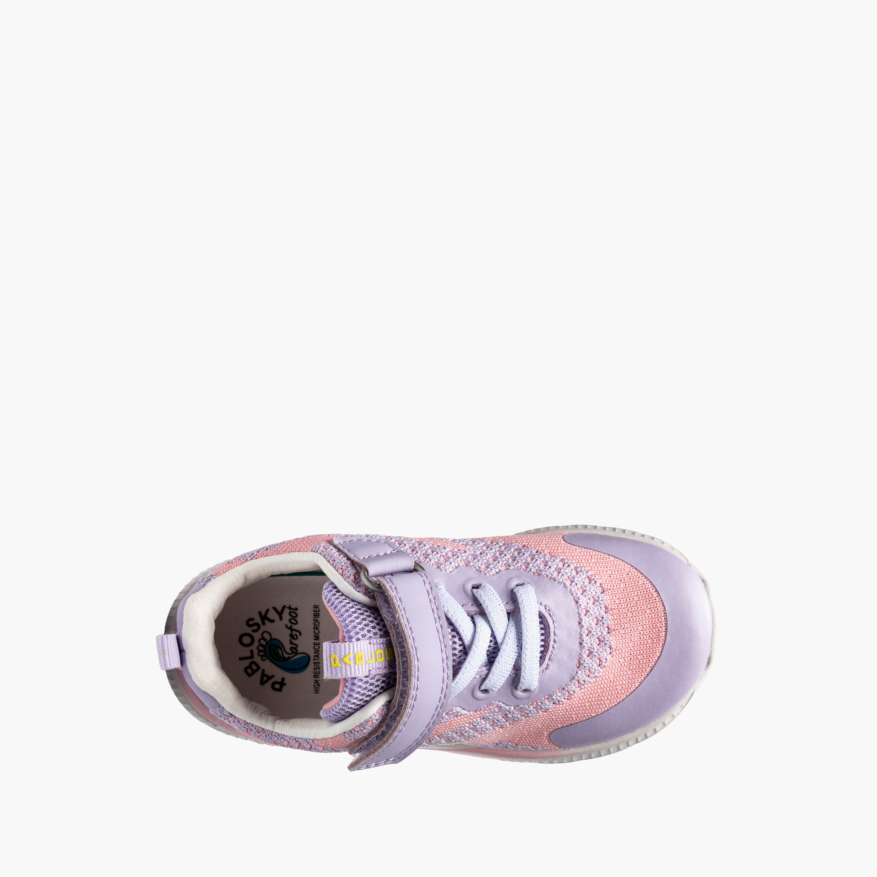 Pablosky Girls Hook & Loop Sports Shoes-girls-shoes-sports-image-4