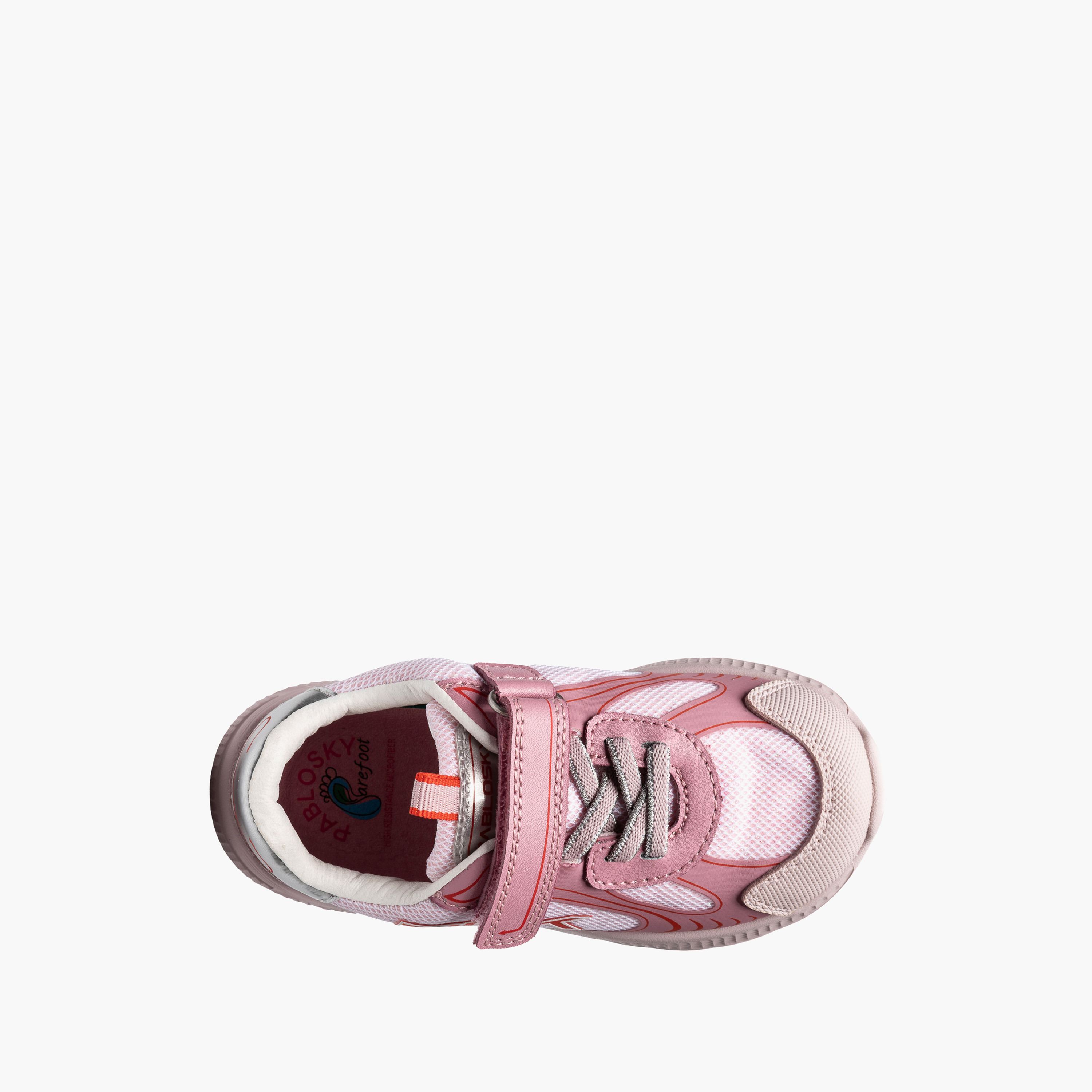 حذاء رياضي بشريط إغلاق لاصق للبنات من بابلوسكي-girls-shoes-sports-image-4