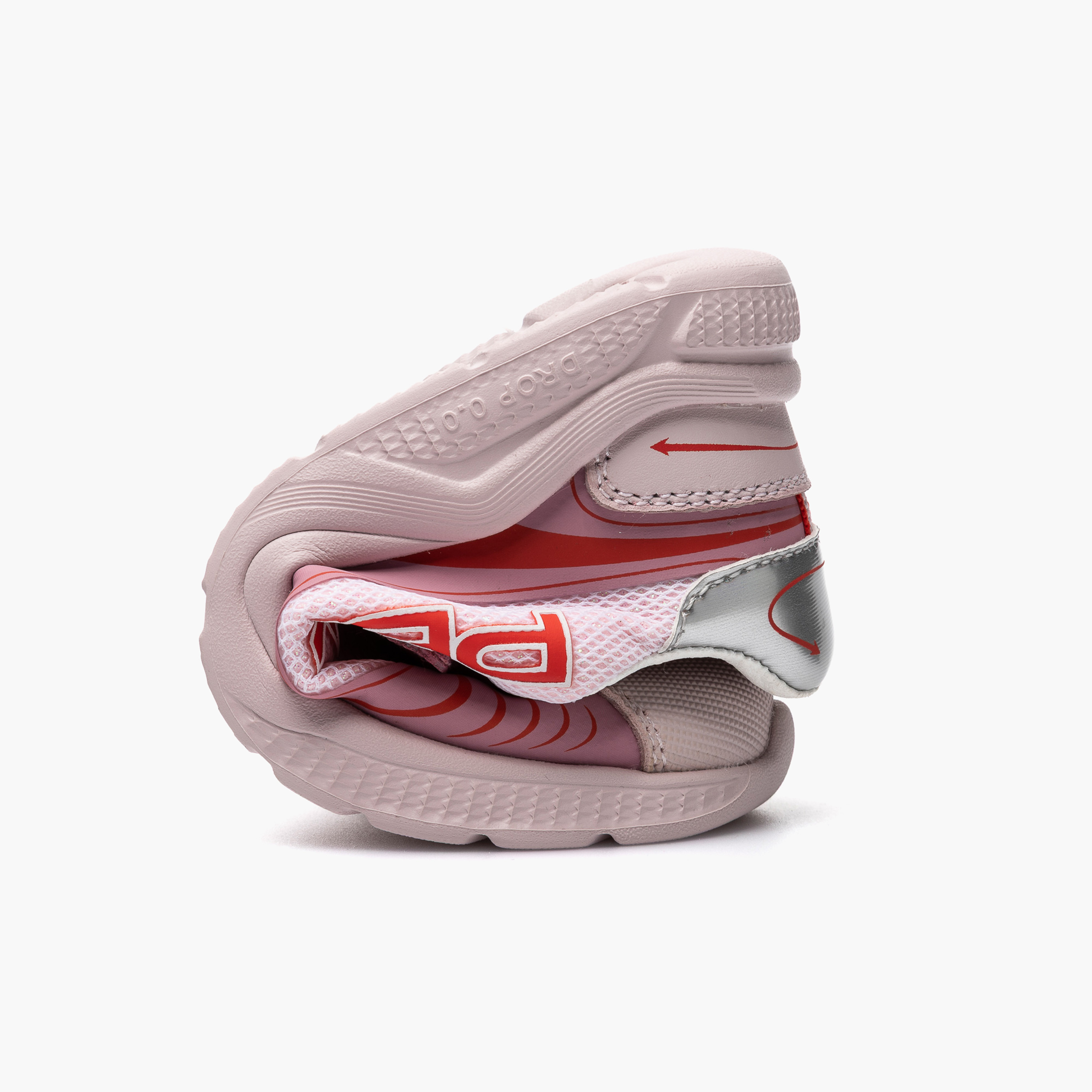 حذاء رياضي بشريط إغلاق لاصق للبنات من بابلوسكي-girls-shoes-sports-image-6
