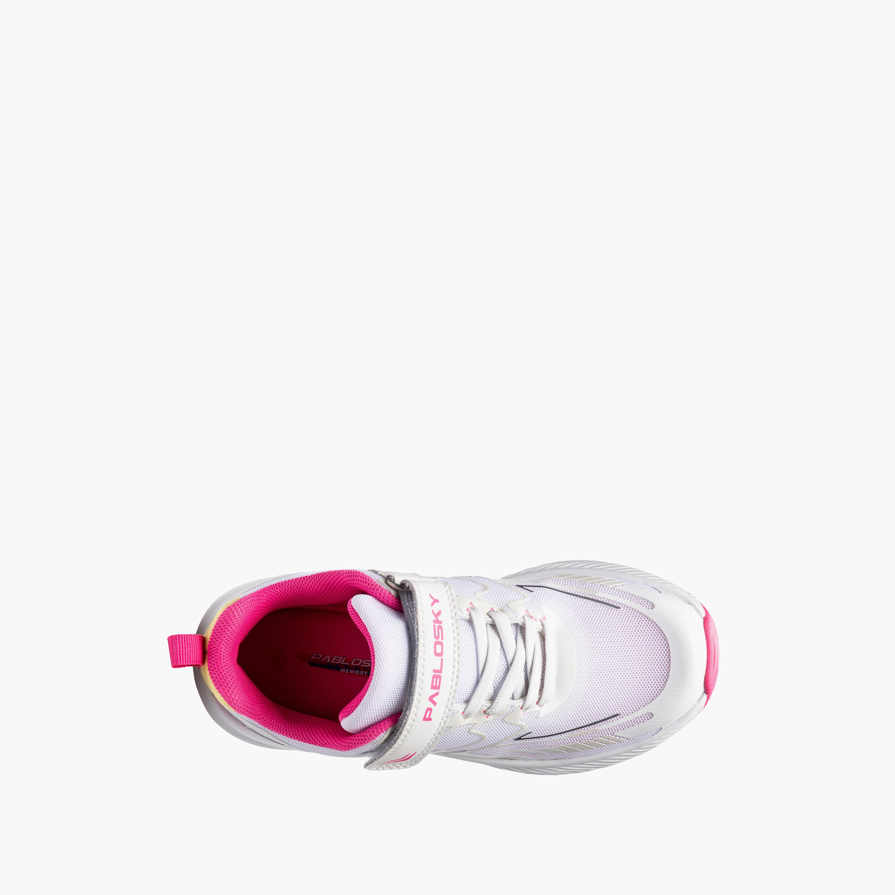 حذاء رياضي بشريط إغلاق لاصق للبنات من بابلوسكي-girls-shoes-sports-image-4