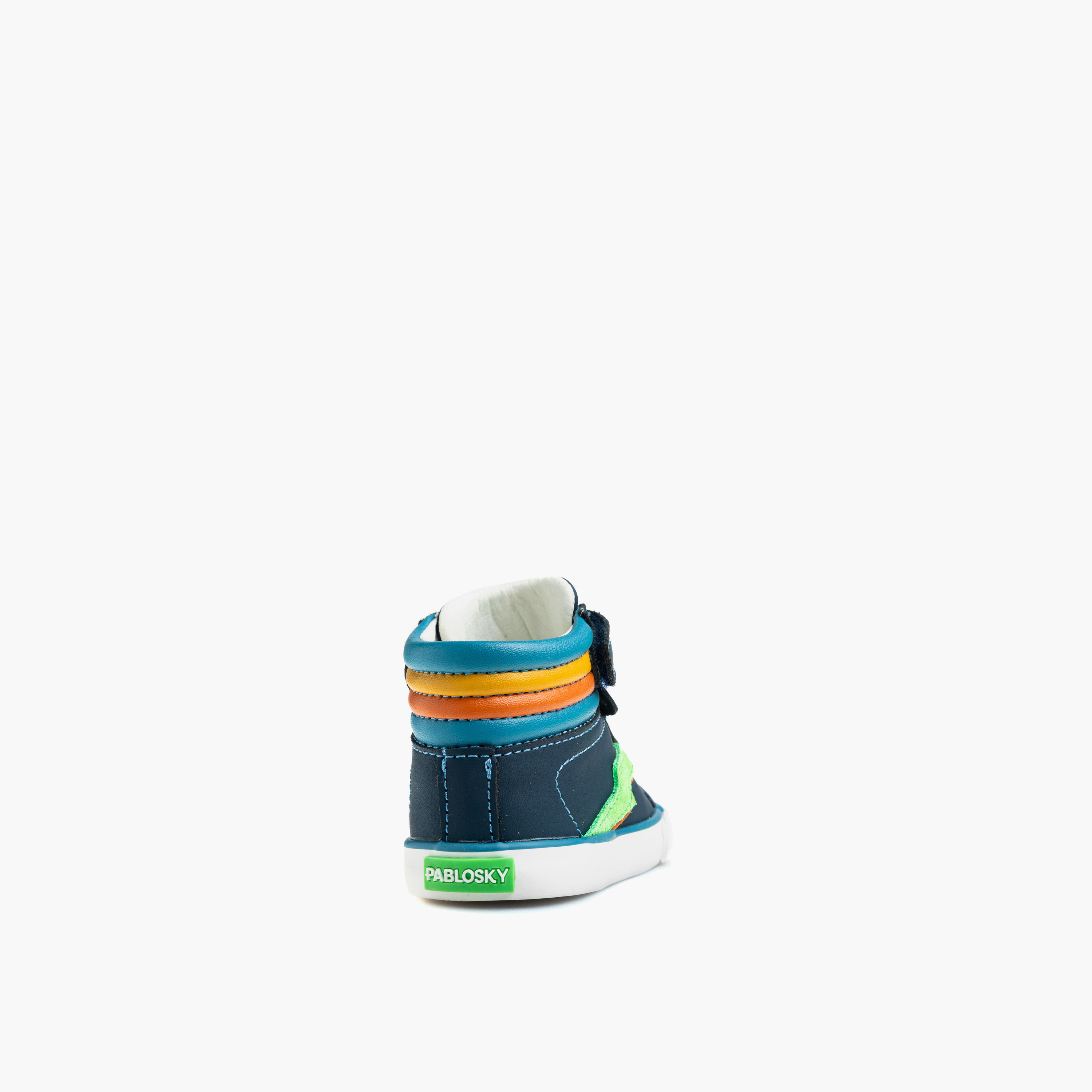 Pablosky Boys Hook & Loop Leather Sports Shoes-baby-boys-shoes-closedshoes-image-2