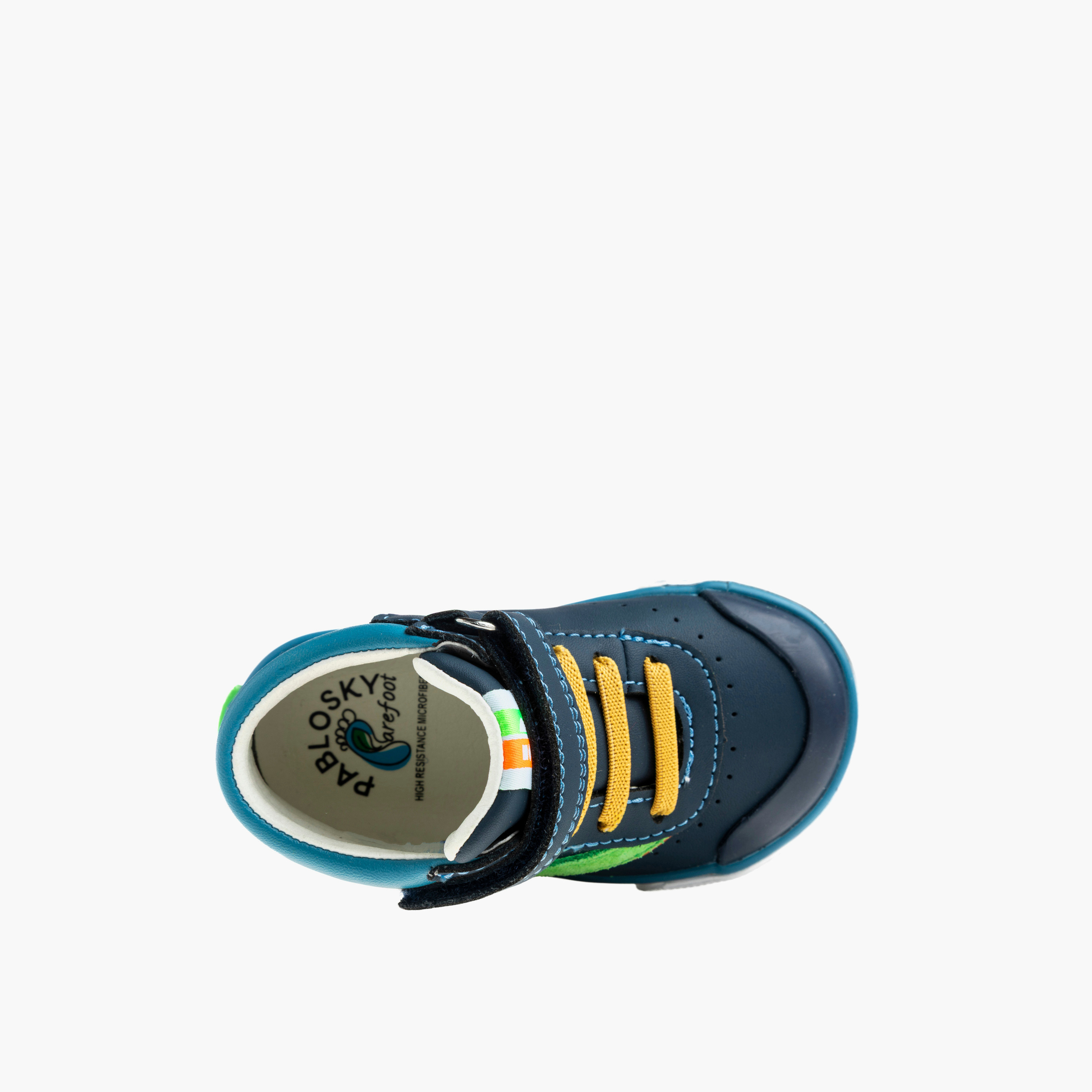Pablosky Boys Hook & Loop Leather Sports Shoes-baby-boys-shoes-closedshoes-image-3