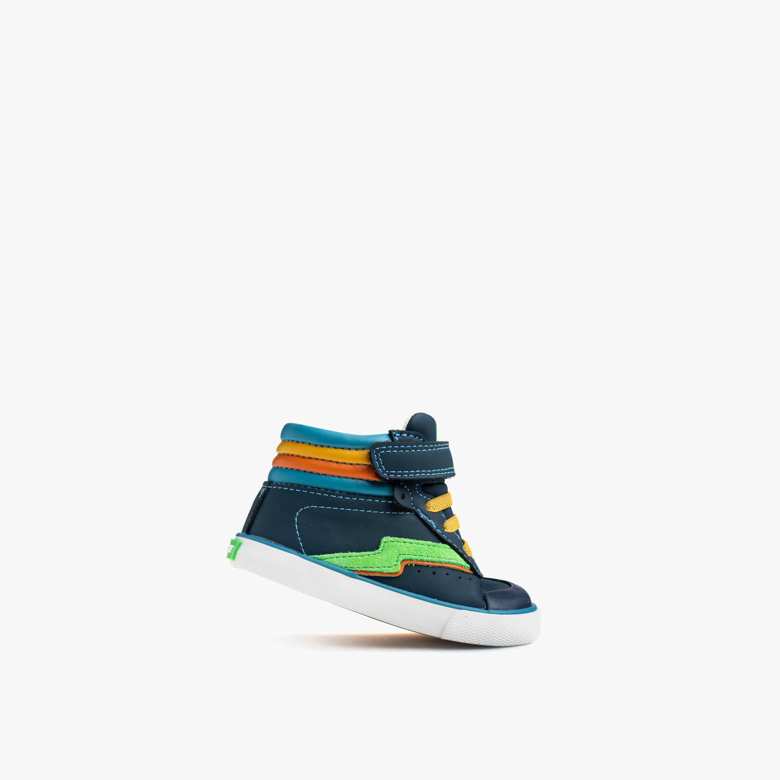 Pablosky Boys Hook & Loop Leather Sports Shoes-baby-boys-shoes-closedshoes-image-4
