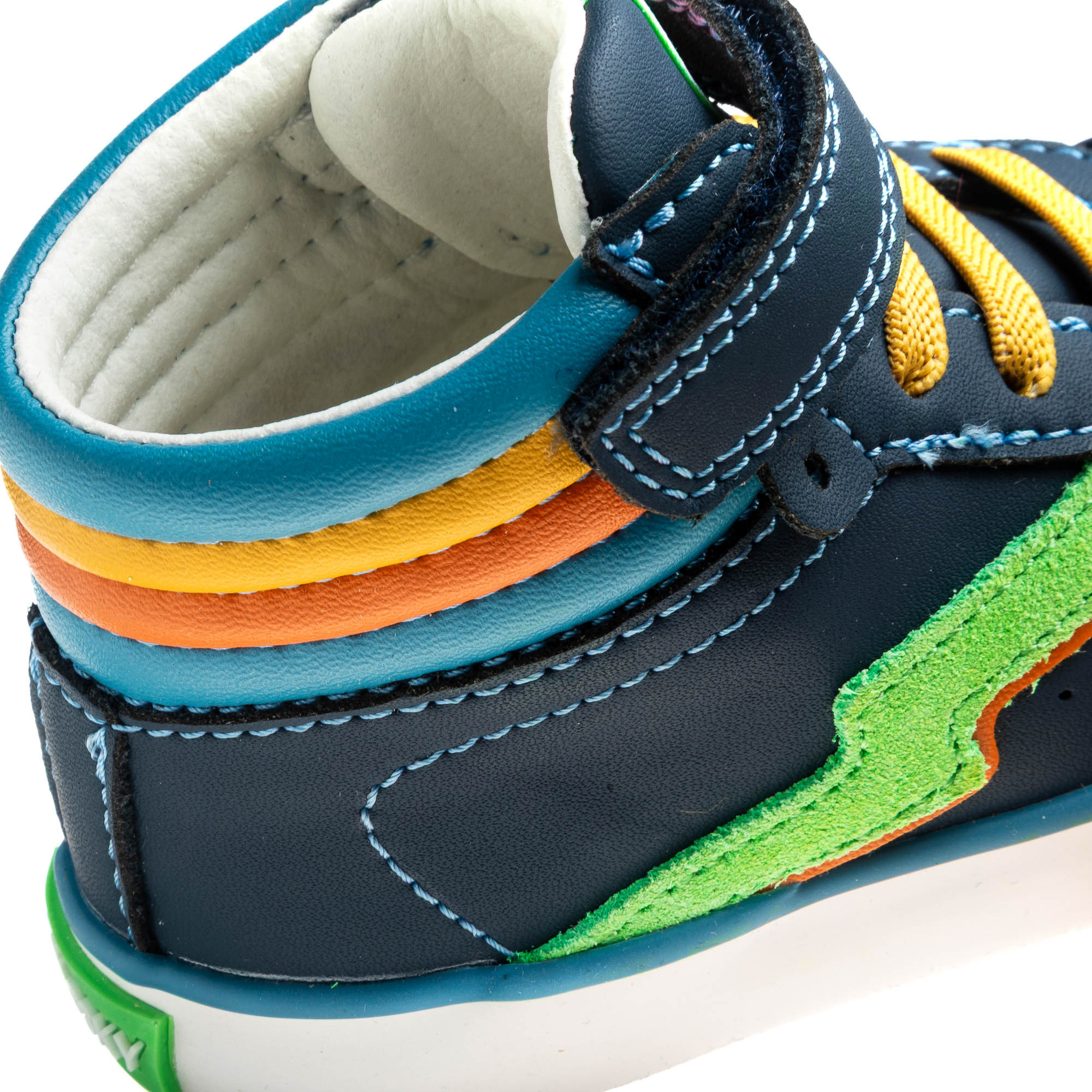 Pablosky Boys Hook & Loop Leather Sports Shoes-baby-boys-shoes-closedshoes-image-6