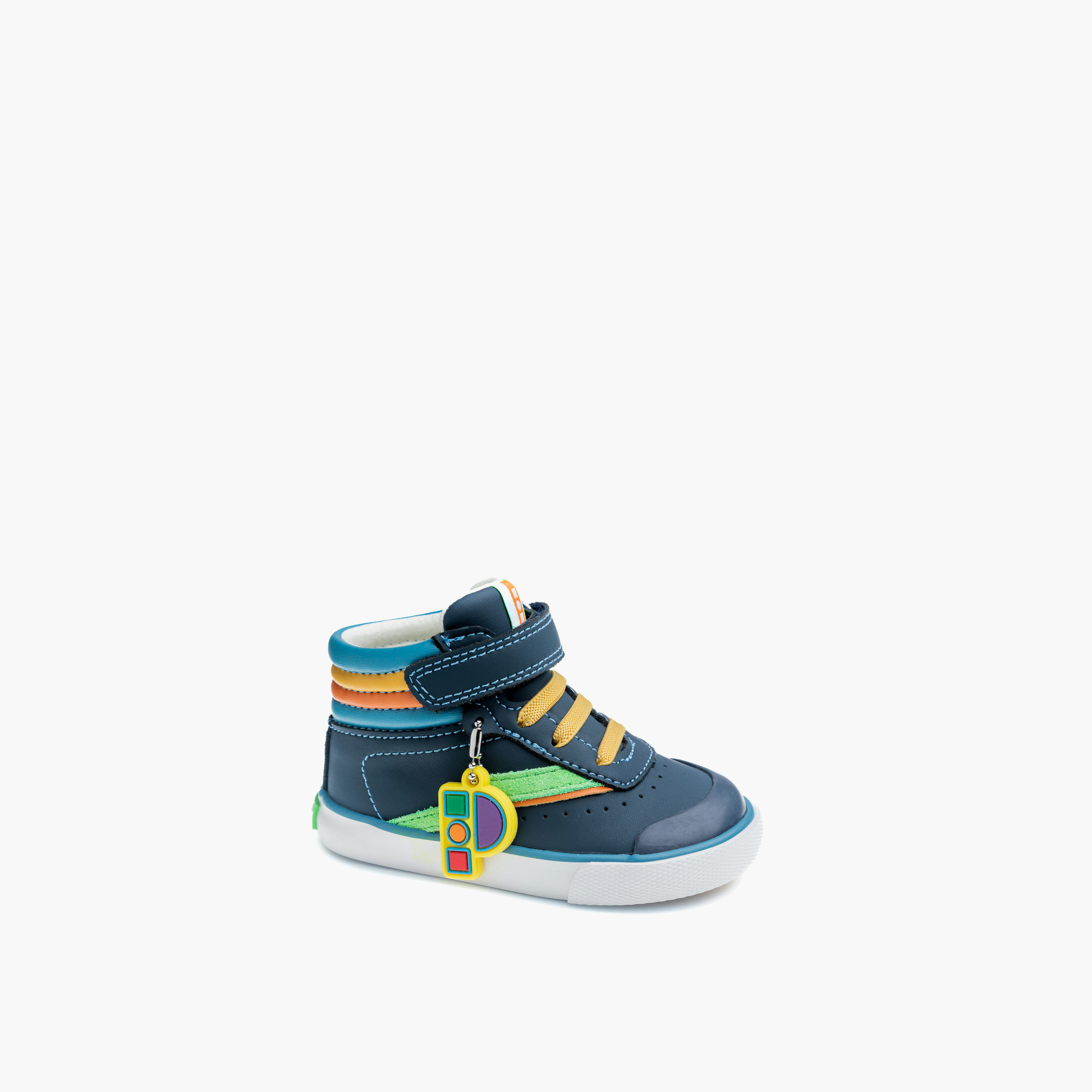 Pablosky Boys Hook & Loop Leather Sports Shoes-baby-boys-shoes-closedshoes-image-7