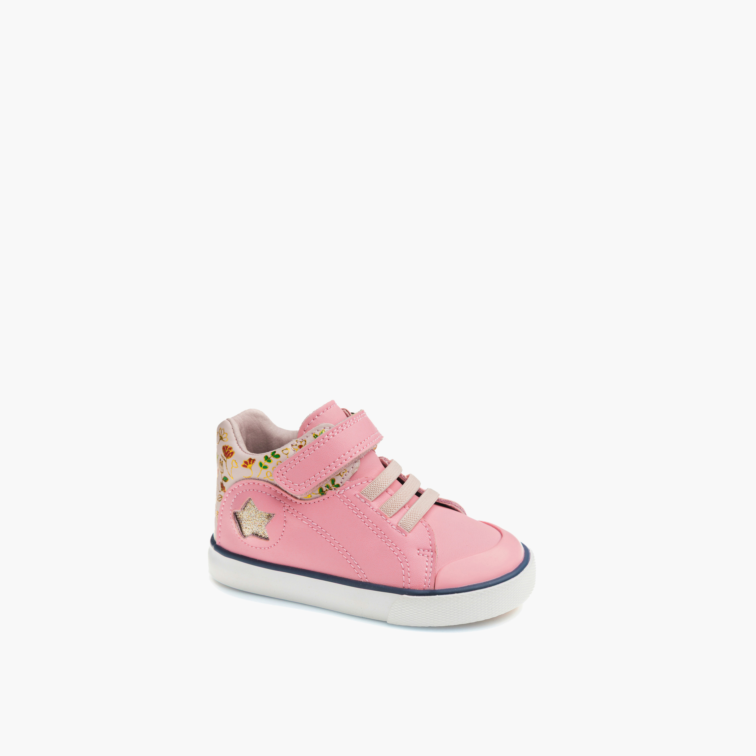 حذاء سنيكرز جلد بشريط إغلاق لاصق للبنات من بابلوسكي-girls-shoes-sneakers-image-7