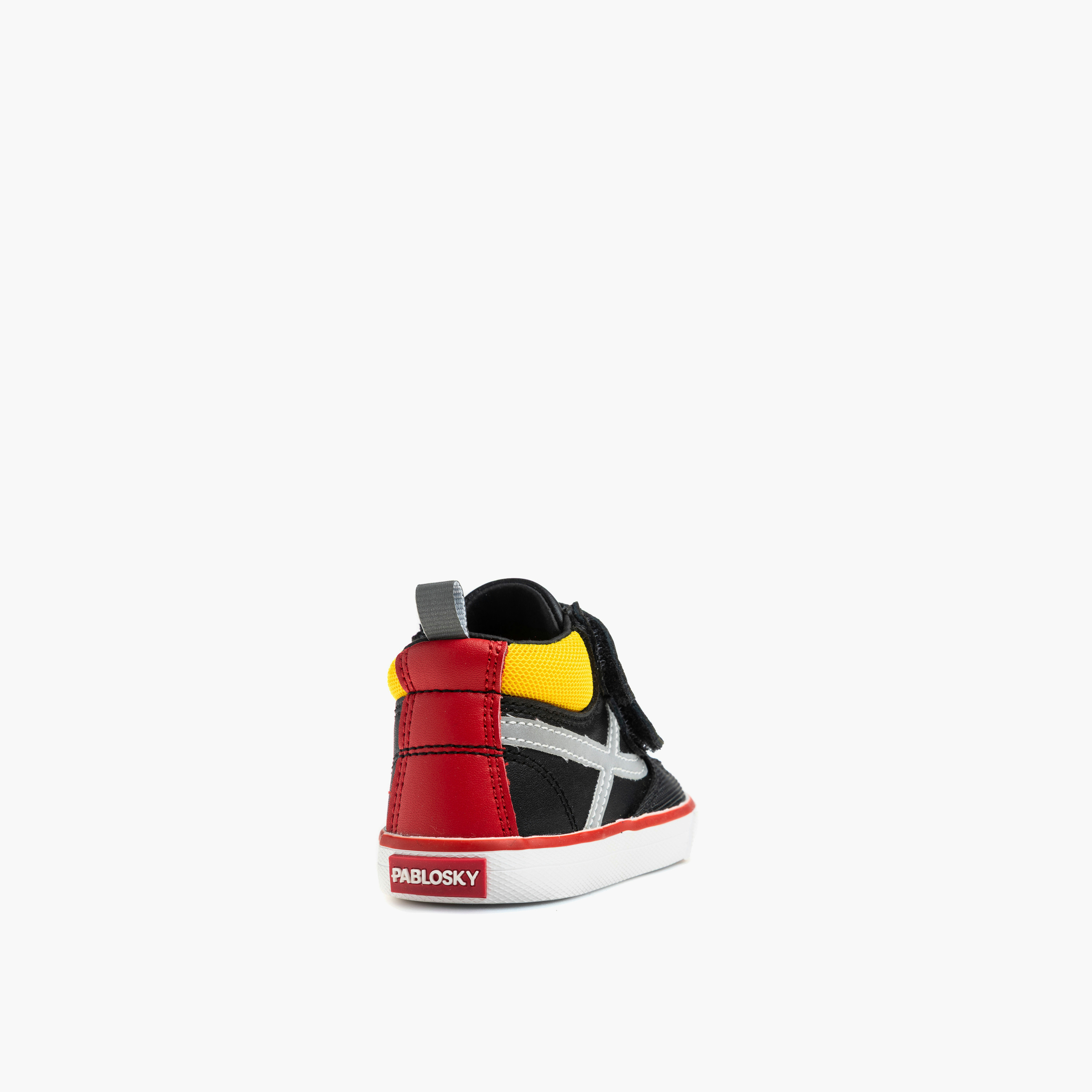 Pablosky Boys Panelled Hook & Loop Sports Shoes-boys-shoes-sports-image-2