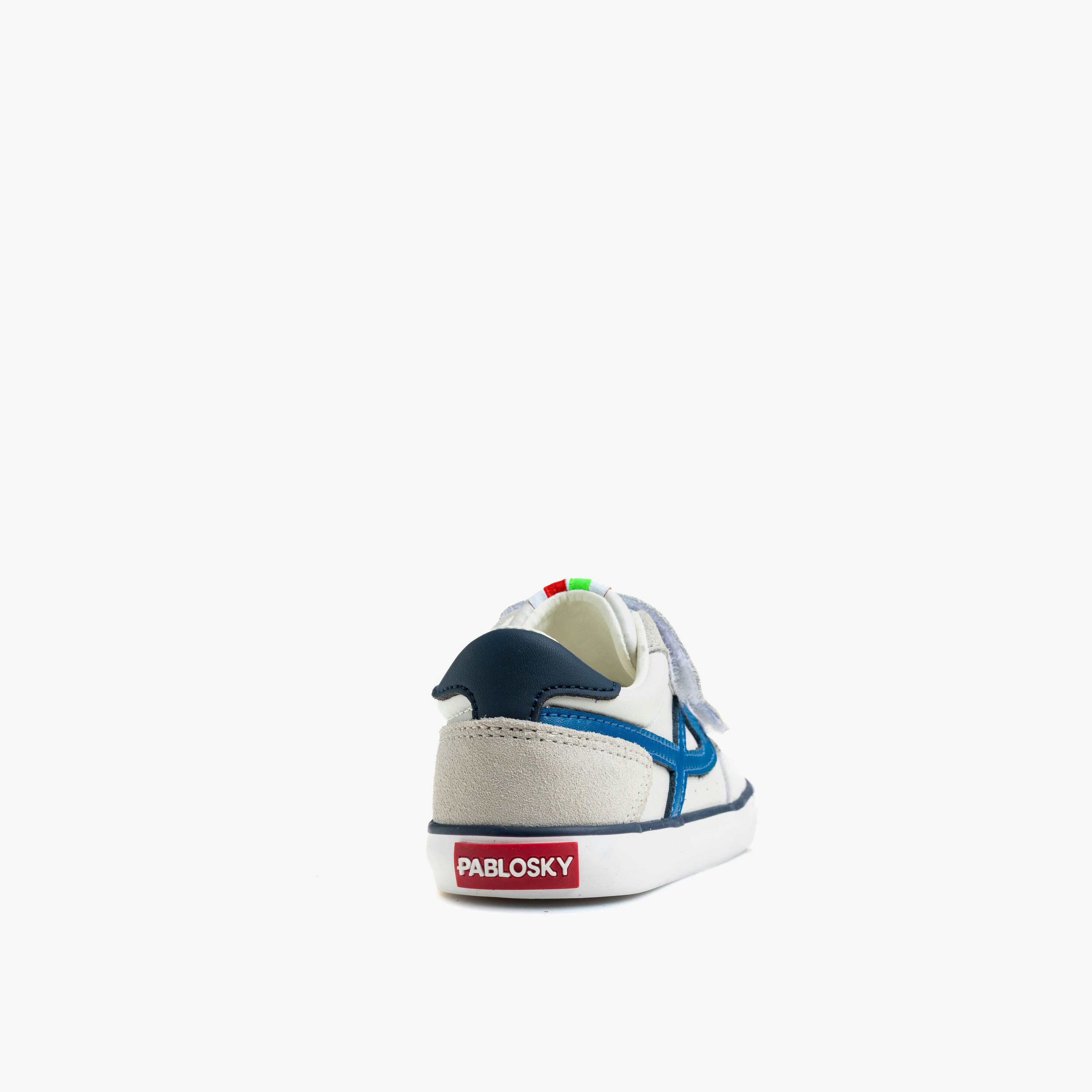حذاء سنيكرز جلد بشريط إغلاق لاصق للأولاد من بابلوسكي-boys-shoes-sneakers-image-2