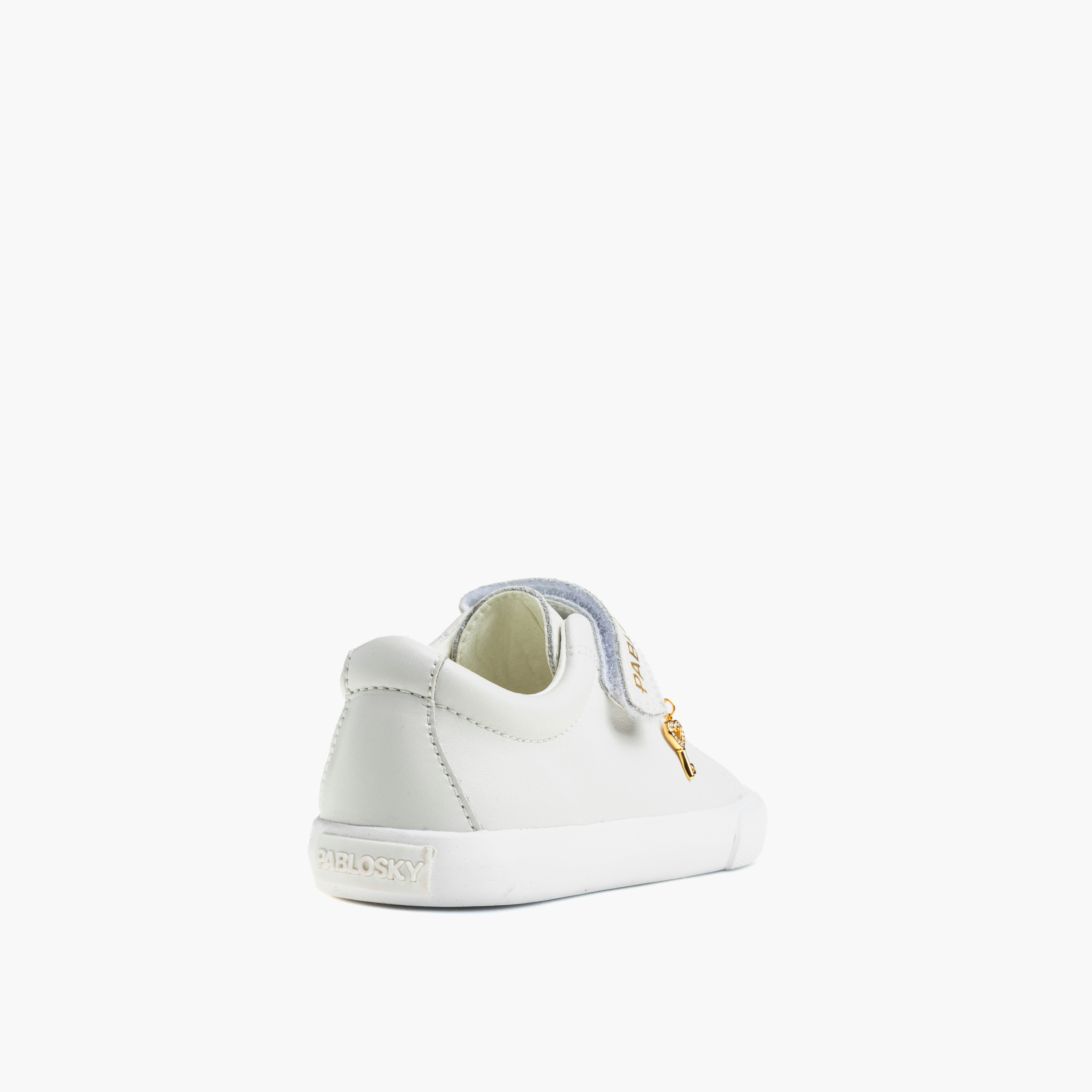 Pablosky Kids Hook & Loop Leather Sports Shoes-boys-shoes-schoolshoes-image-2