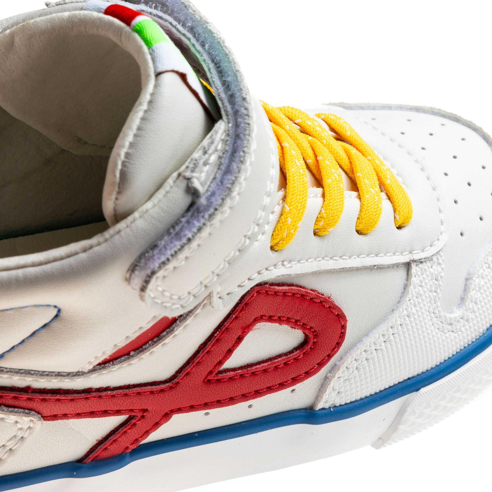 Pablosky Boys Hook & Loop Leather High Top Sneakers-boys-shoes-sneakers-image-7