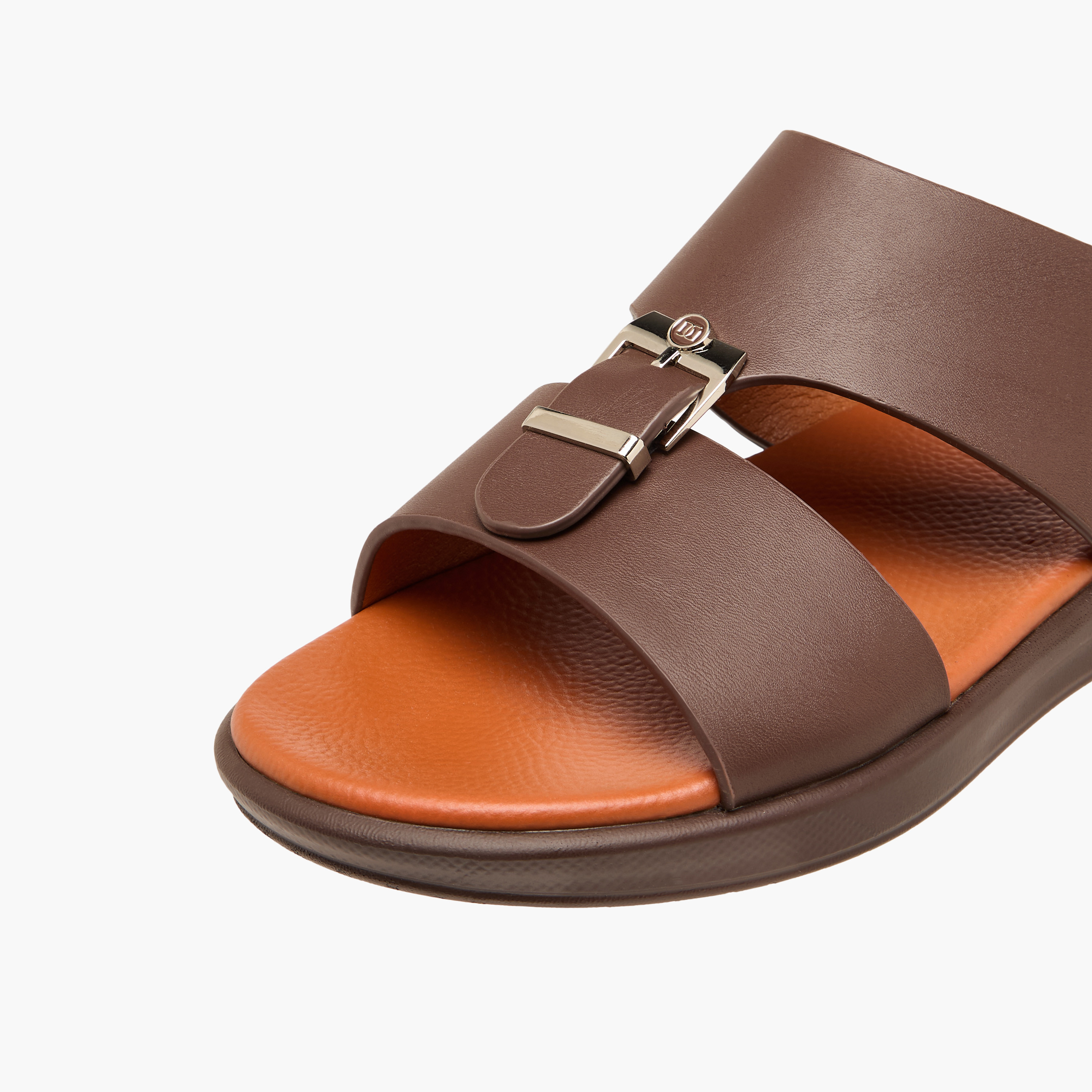 Duchini Men Buckle Accent Arabic Sandals-men-shoes-sandals-image-4