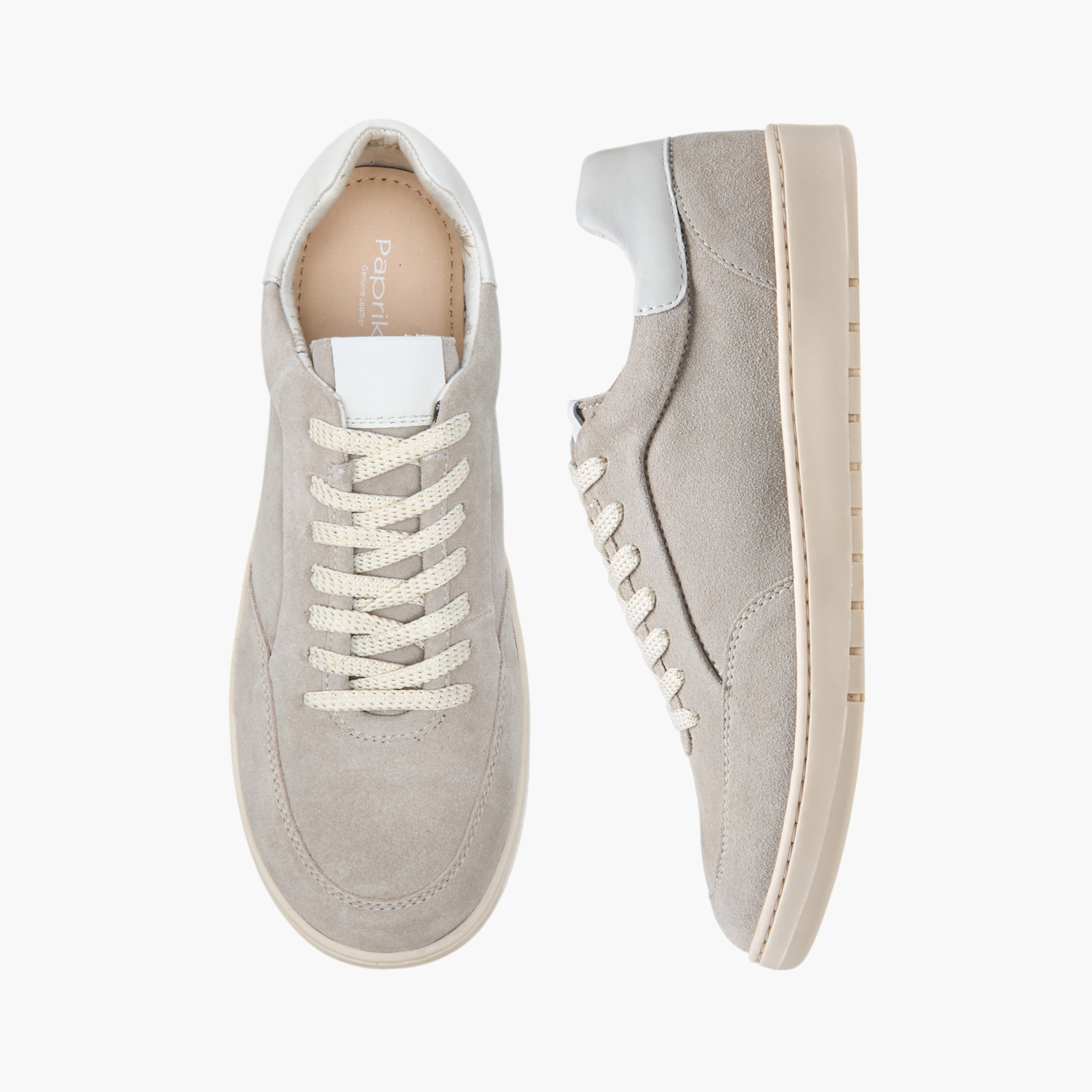 Paprika Panelled Sneakers with Lace-Up Closure-women-shoes-sneakers-image-1