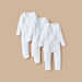 Love Earth Solid Sleepsuit with Long Sleeves - Set of 3-Sleepsuits-thumbnail-0