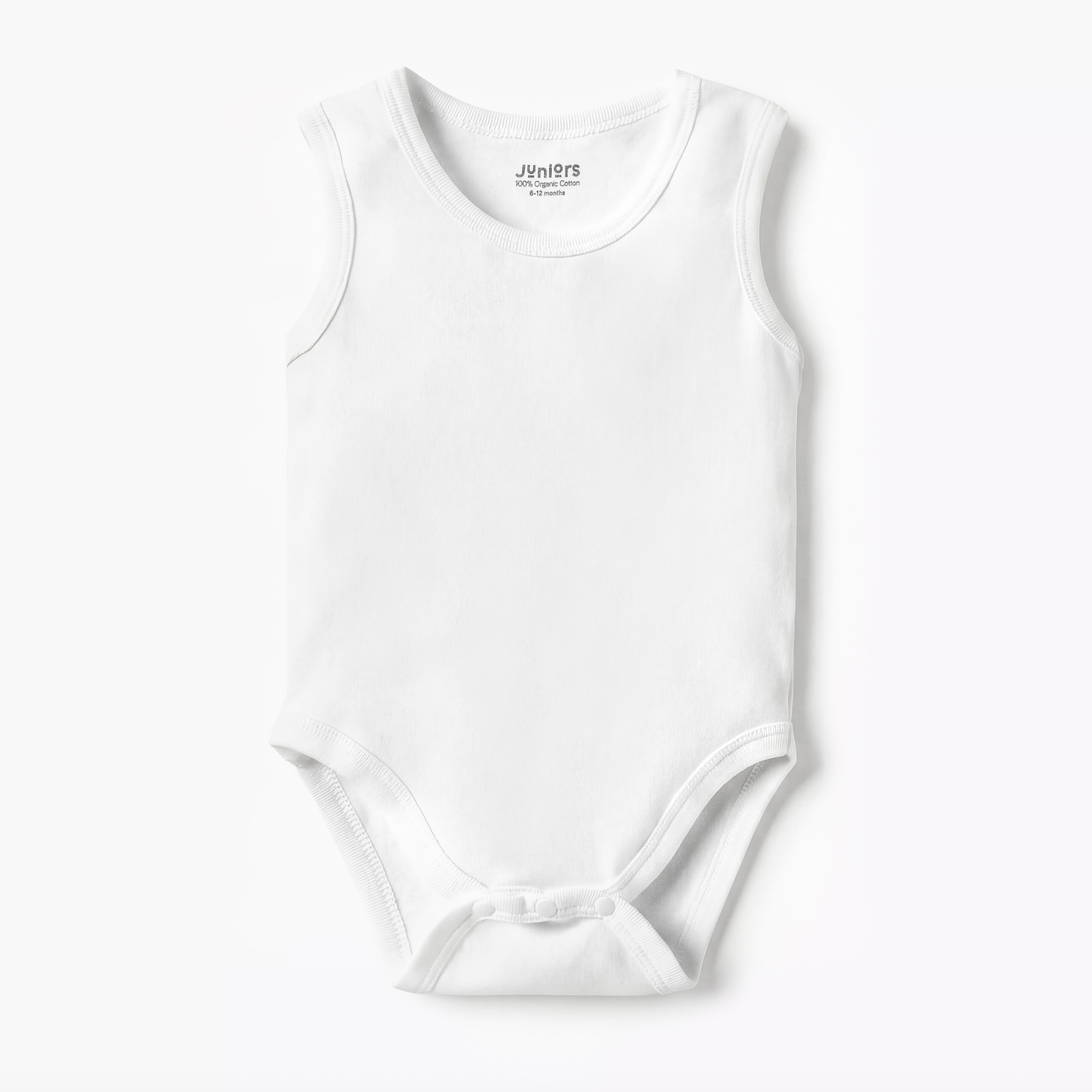 Juniors Solid Sleeveless Bodysuit with Button Closure-promo_babyshop_Buy5for59_BAH130126-image-1