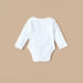 Juniors Solid Bodysuit with Round Neck and Long Sleeves-Bodysuits-thumbnailMobile-2