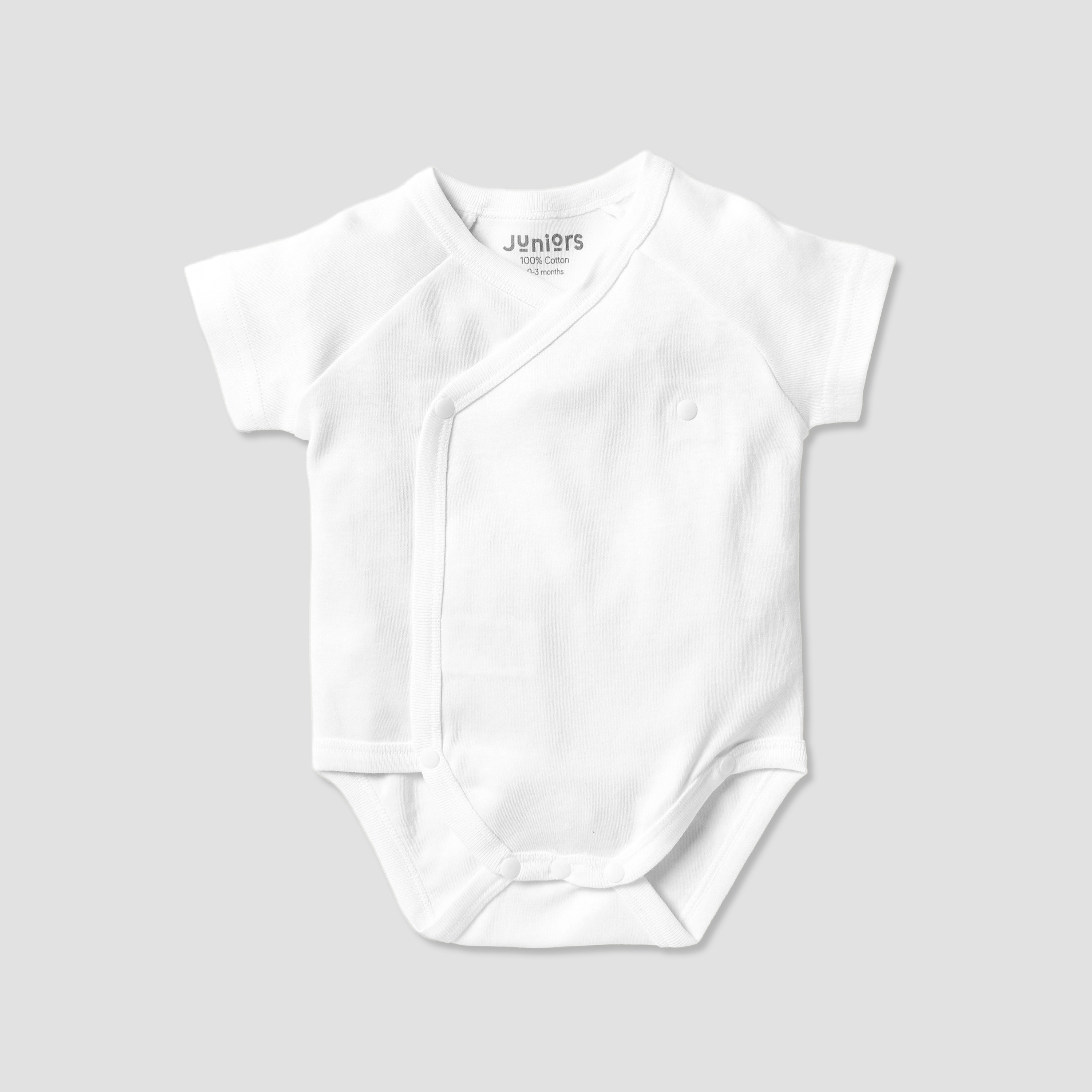 Juniors Solid Bodysuit with Round Neck and Short Sleeves-promo_babyshop_Buy5for55_KWT130126-image-3