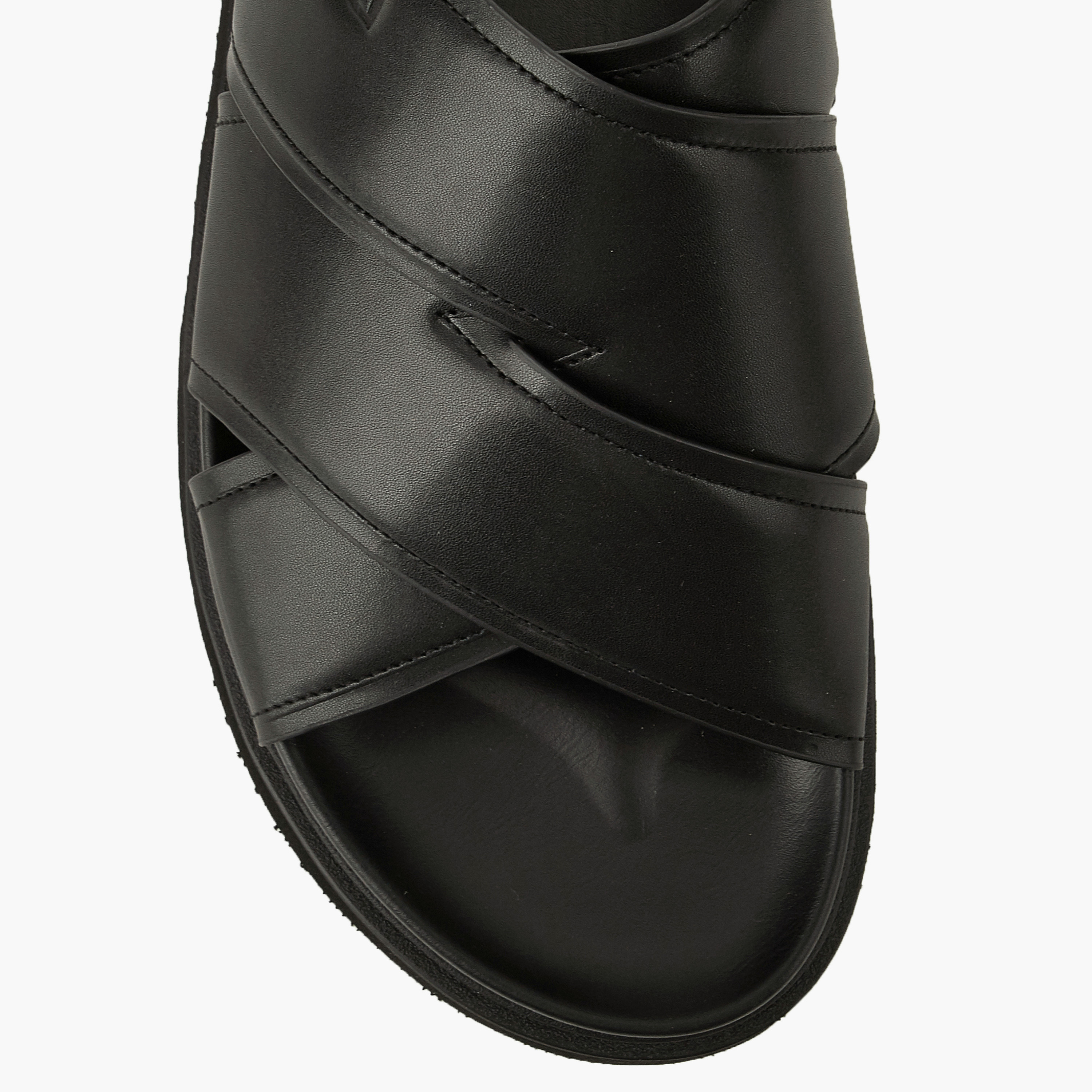 Duchini Men Cross Strap Comfort Sandals-men-shoes-sandals-image-4