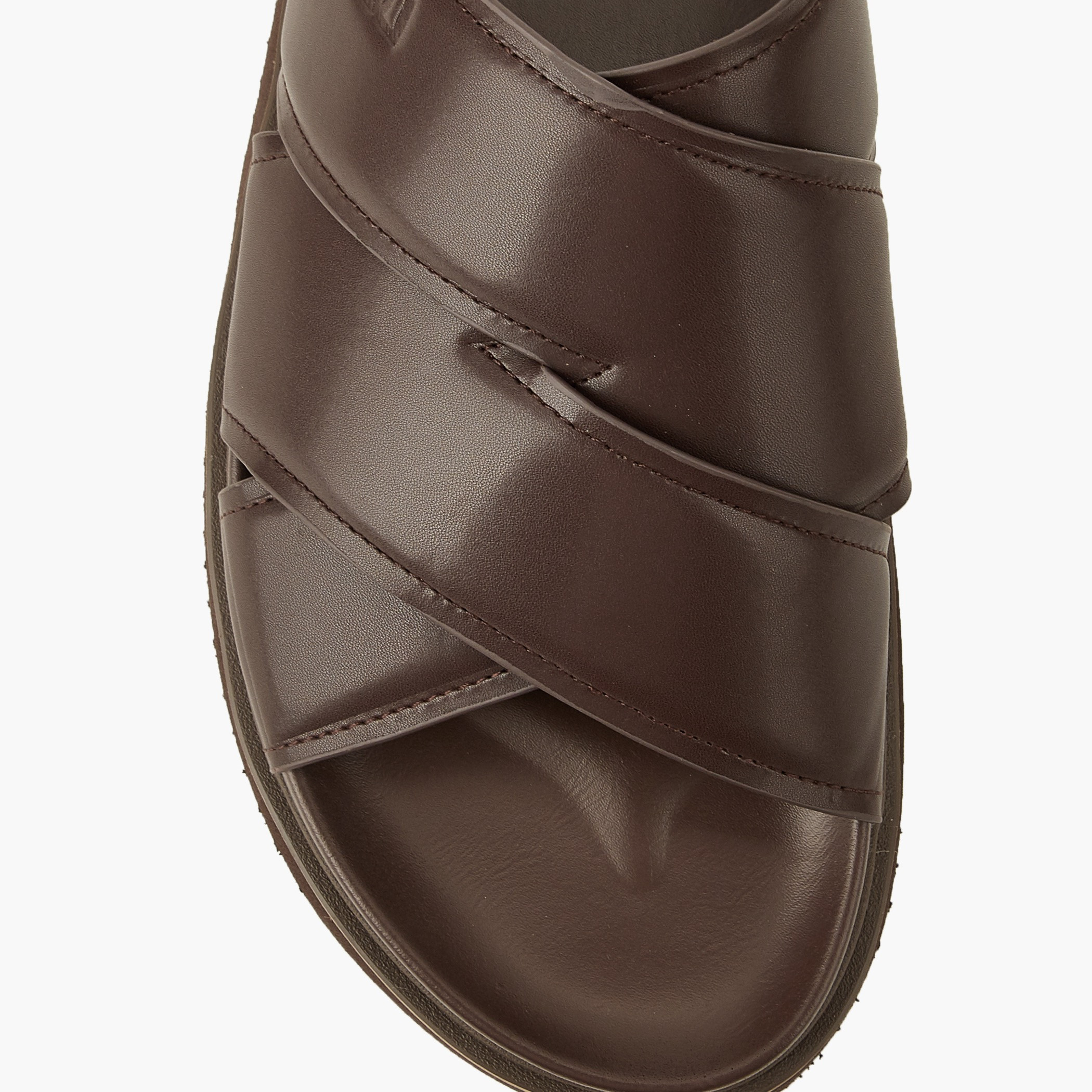 Duchini Men Cross Strap Comfort Sandals-men-shoes-sandals-image-4