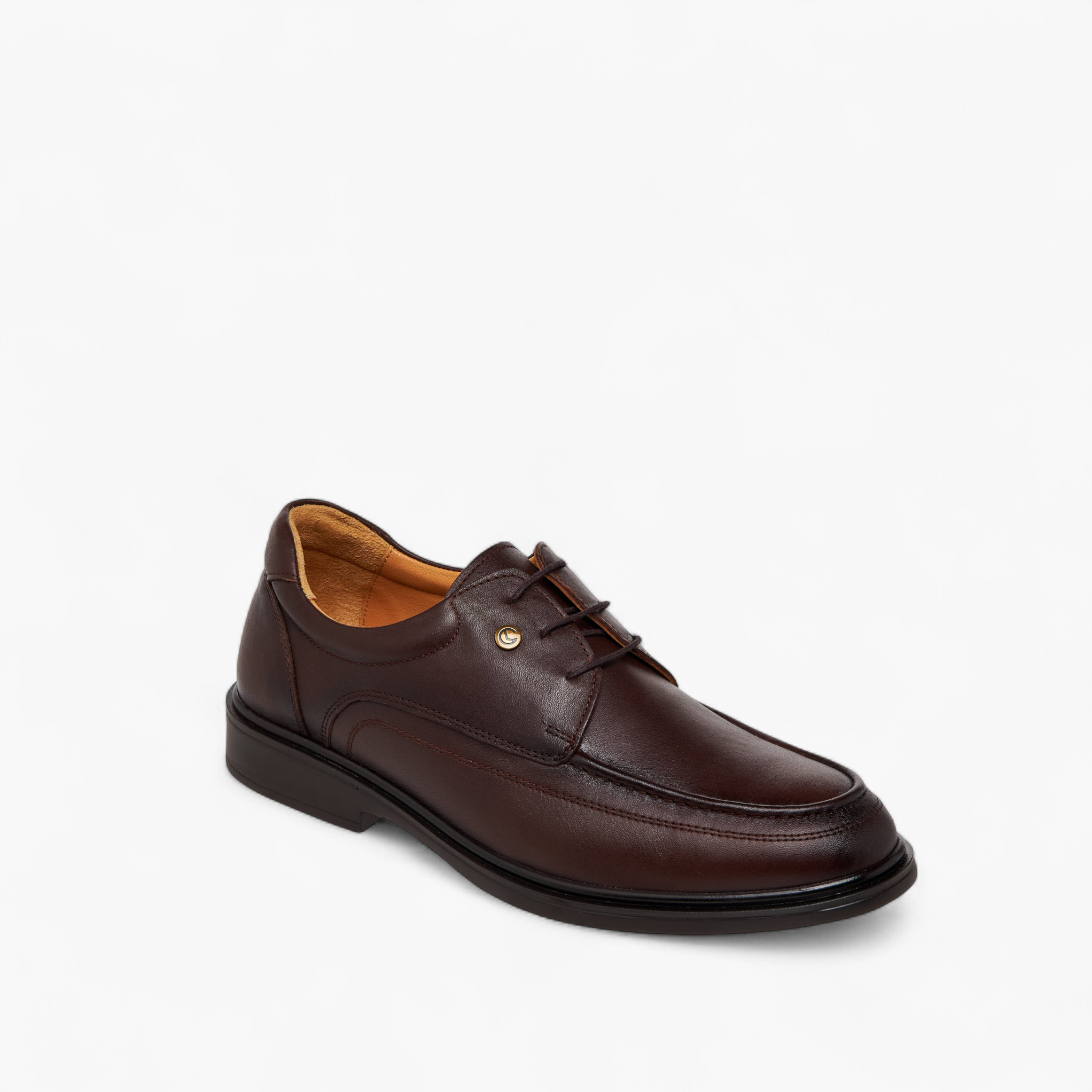 حذاء ديربي برباط للرجال من لو كونفورت-men-shoes-formalshoes-image-3