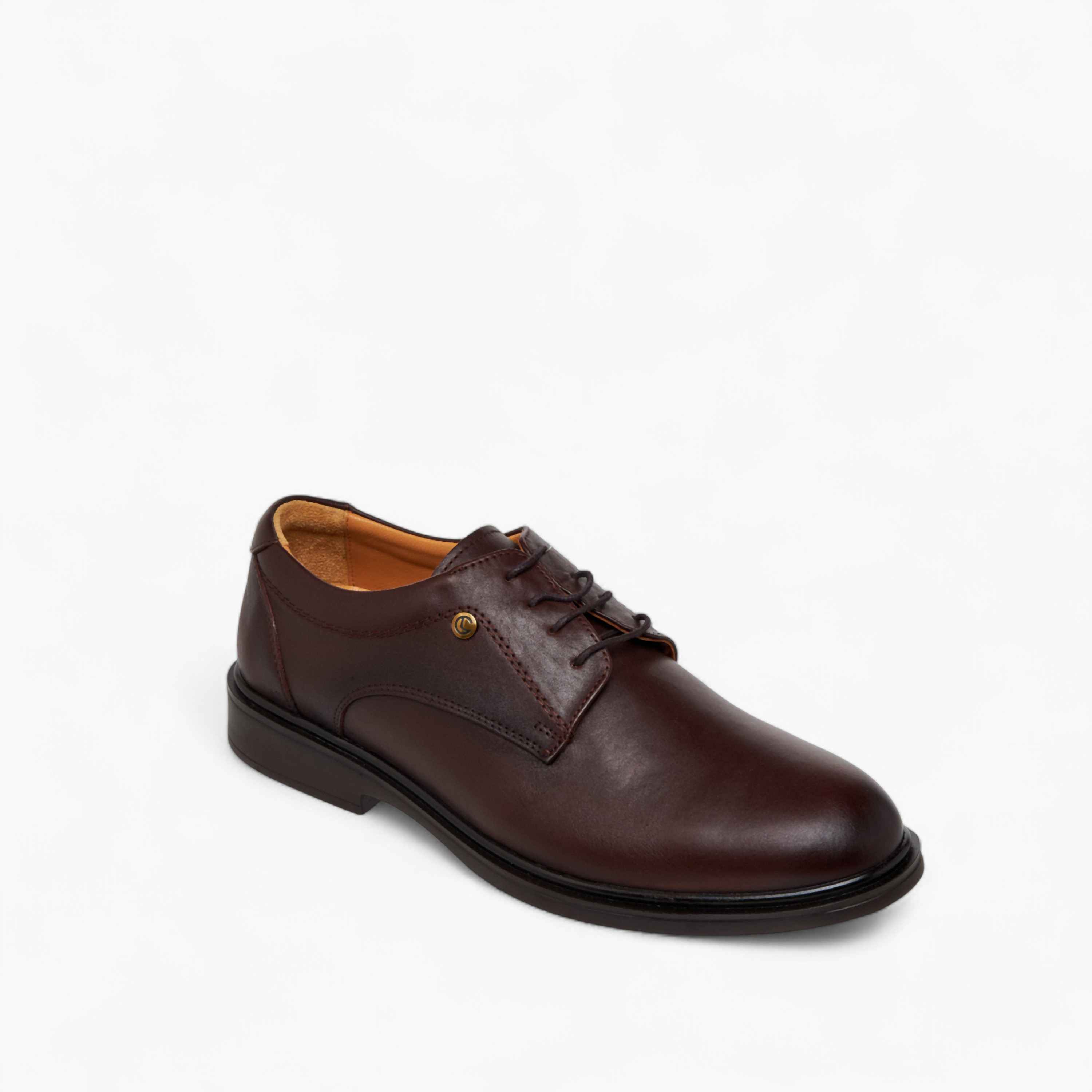 Le Confort Men Lace-Up Leather Derby Shoes-men-shoes-formalshoes-image-2