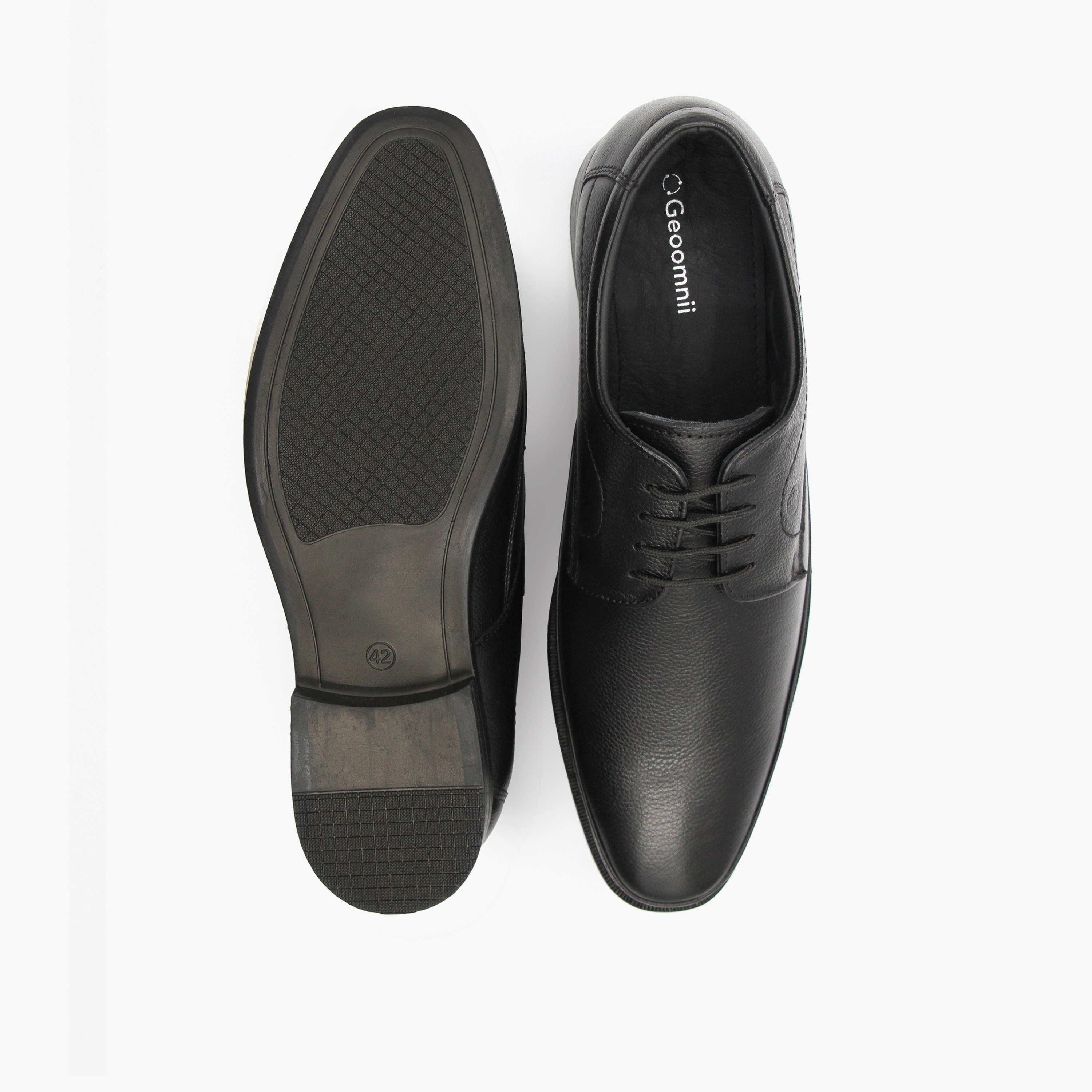 جيوميني - حذاء ديربي فين3 برباط للرجال | A-06-M-men-shoes-formalshoes-image-3