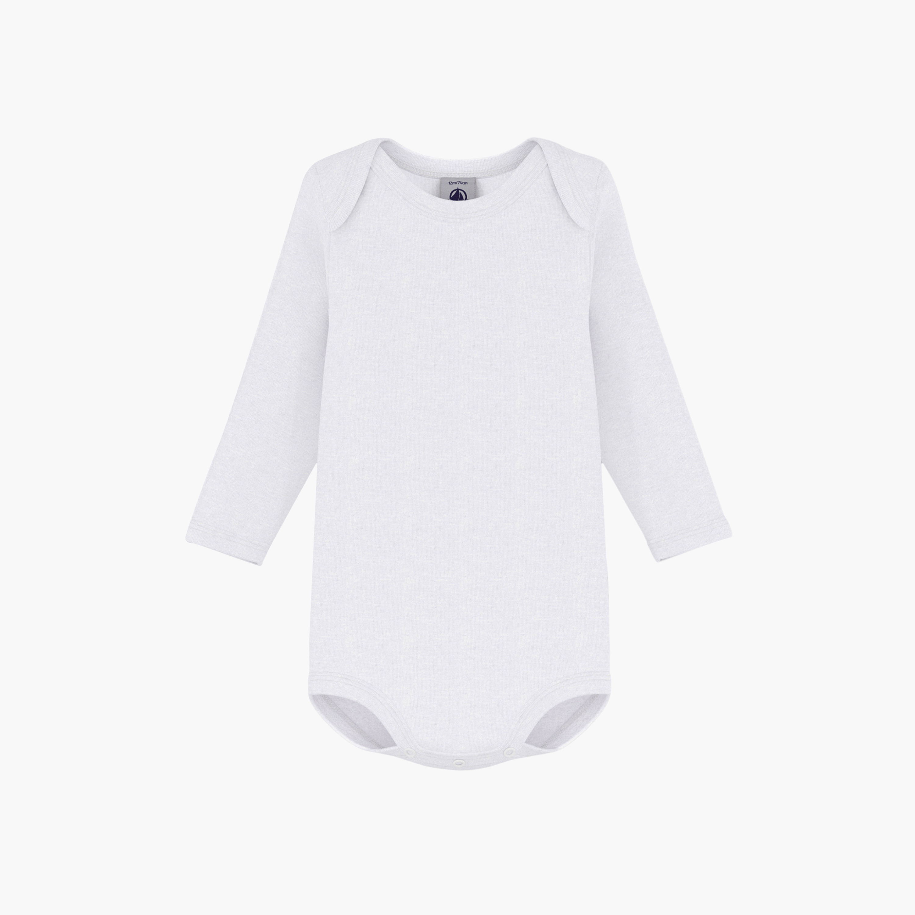Petit Bateau 2-Piece Long Sleeves Solid Bodysuit Set-baby-boys-clothing-bodysuits-image-3