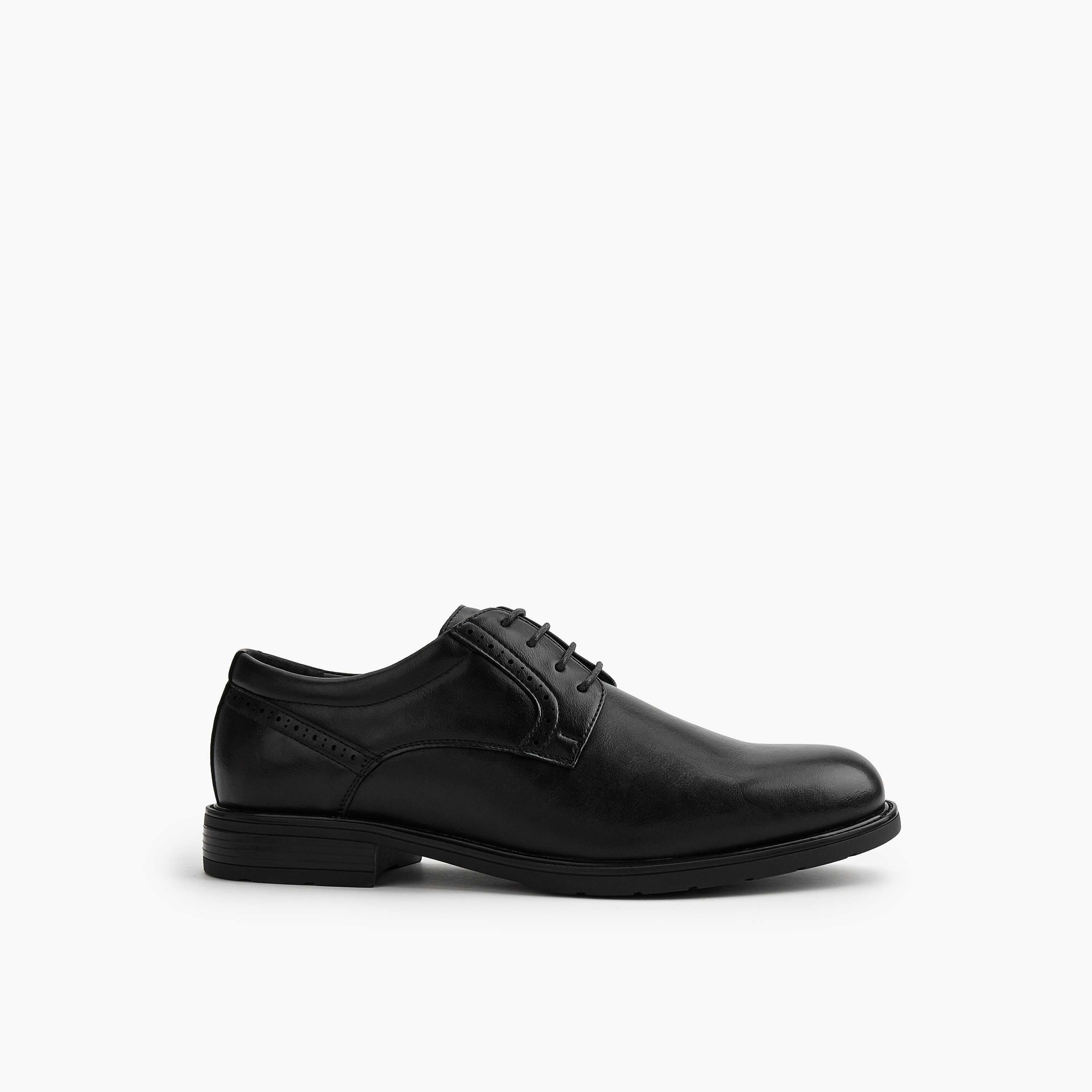 Duchini Solid Lace-Up Derby Shoes-men-shoes-formalshoes-image-3