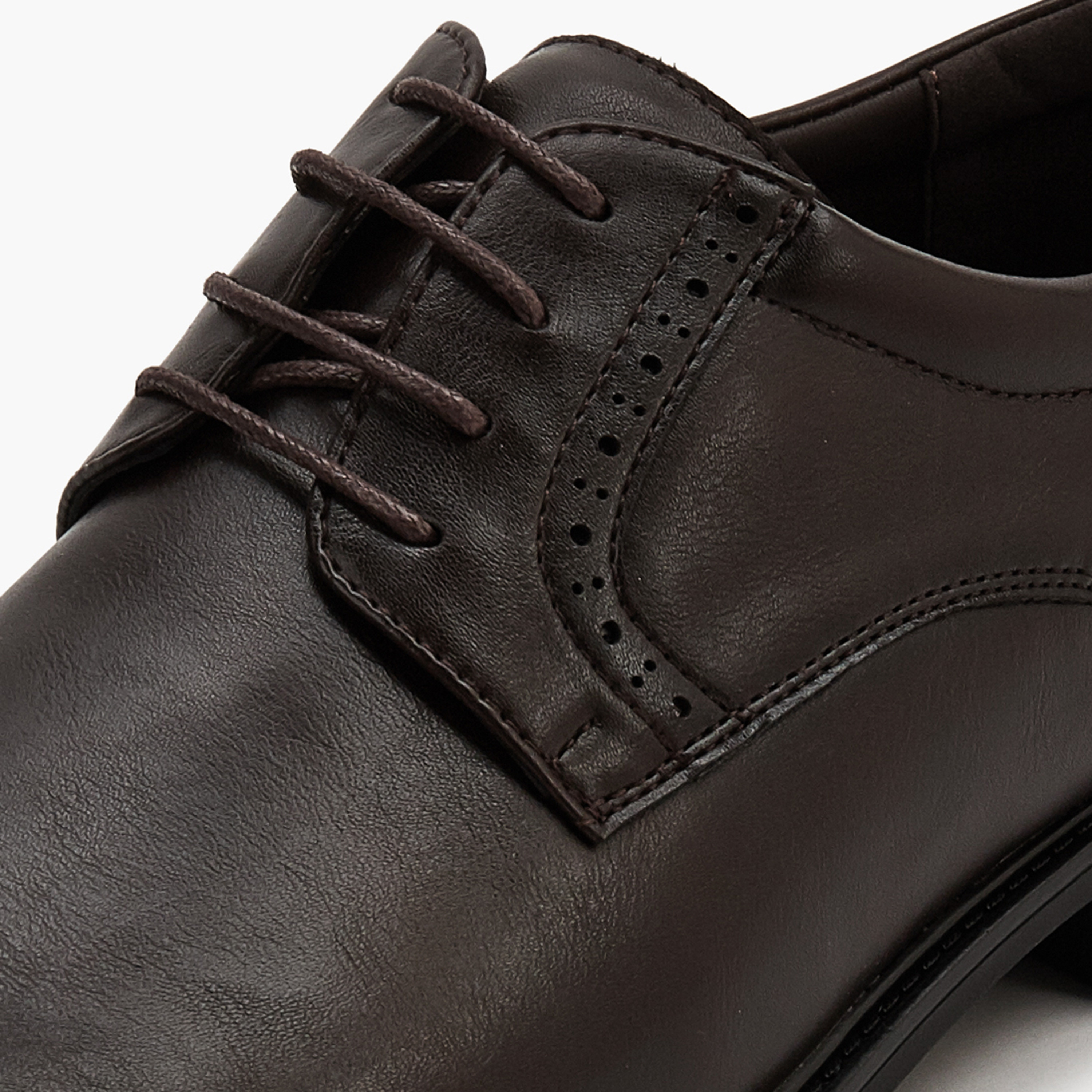 حذاء ديربي سادة برباط من دوتشيني-men-shoes-formalshoes-image-4
