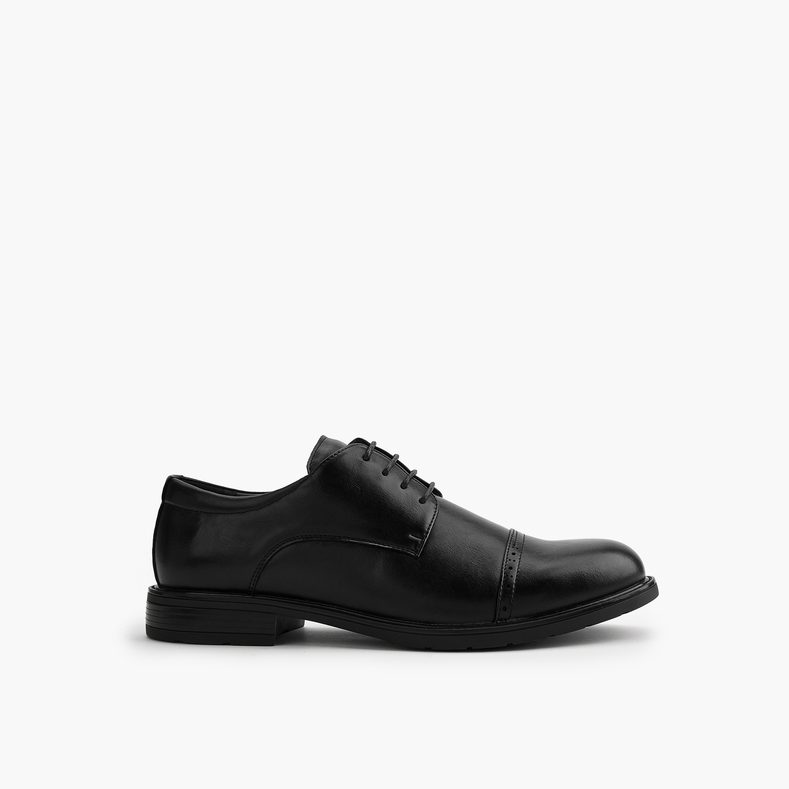 Duchini Men's Solid Lace-Up Derby Shoes-men-shoes-formalshoes-image-2