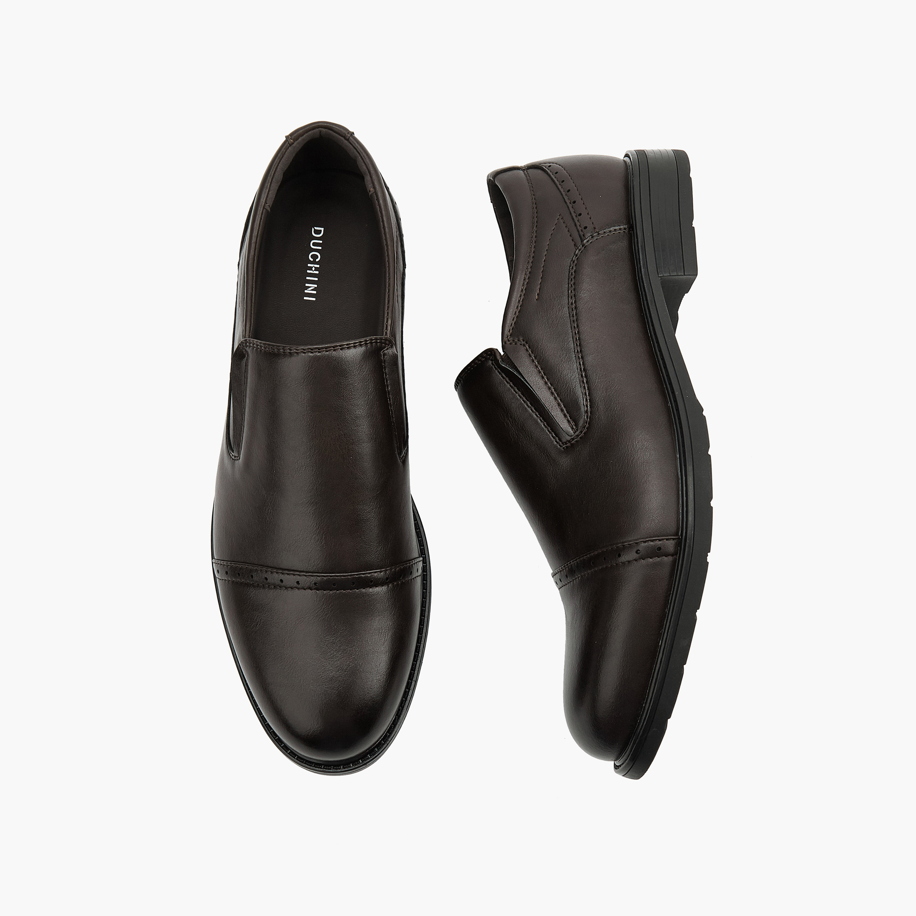 Duchini Men's Solid Slip-On Loafers-men-shoes-loafersandmoccasins-image-1