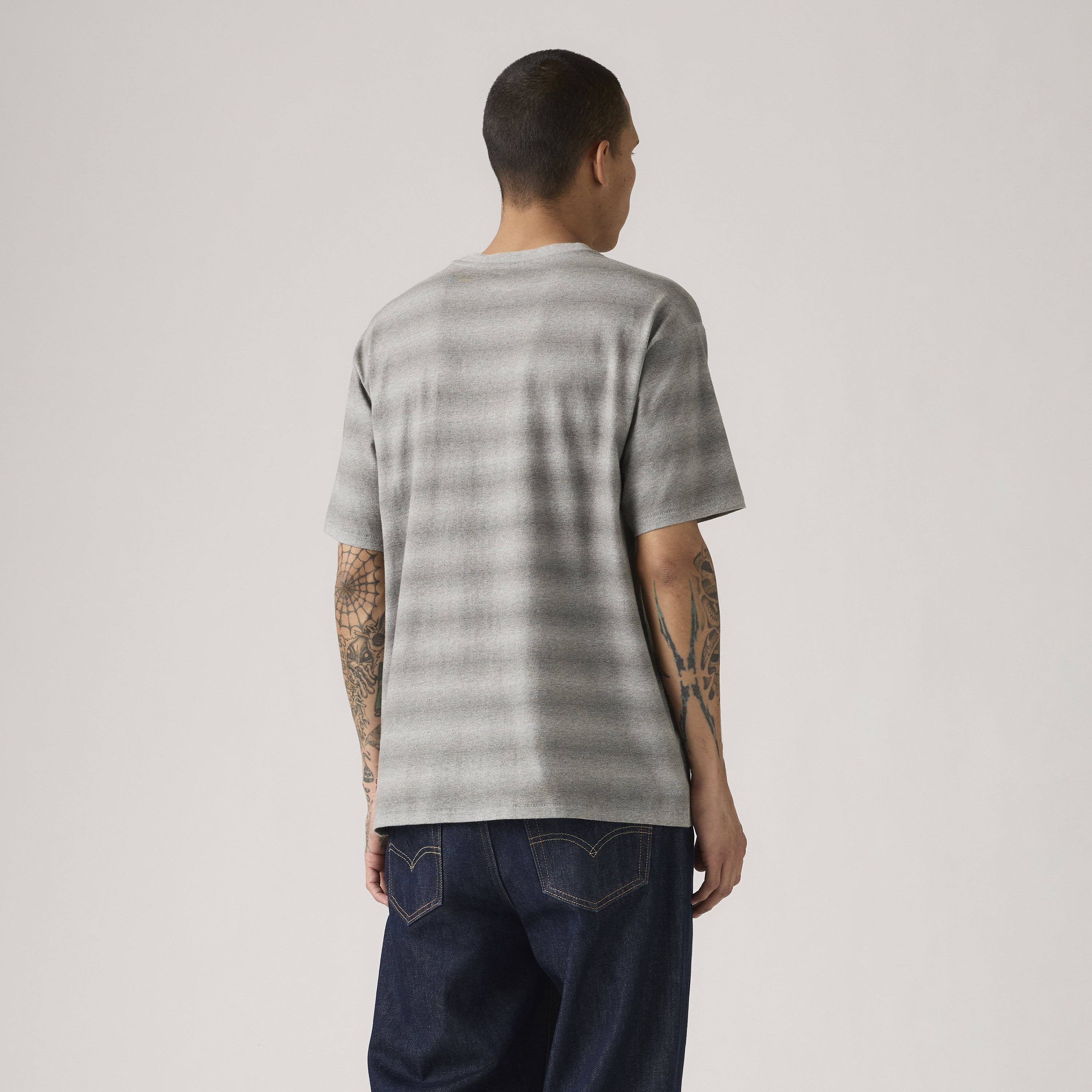Levi's Striped Crew Neck Short Sleeves Men's T-Shirt-men-clothing-tshirtsandpolos-tshirts-image-3