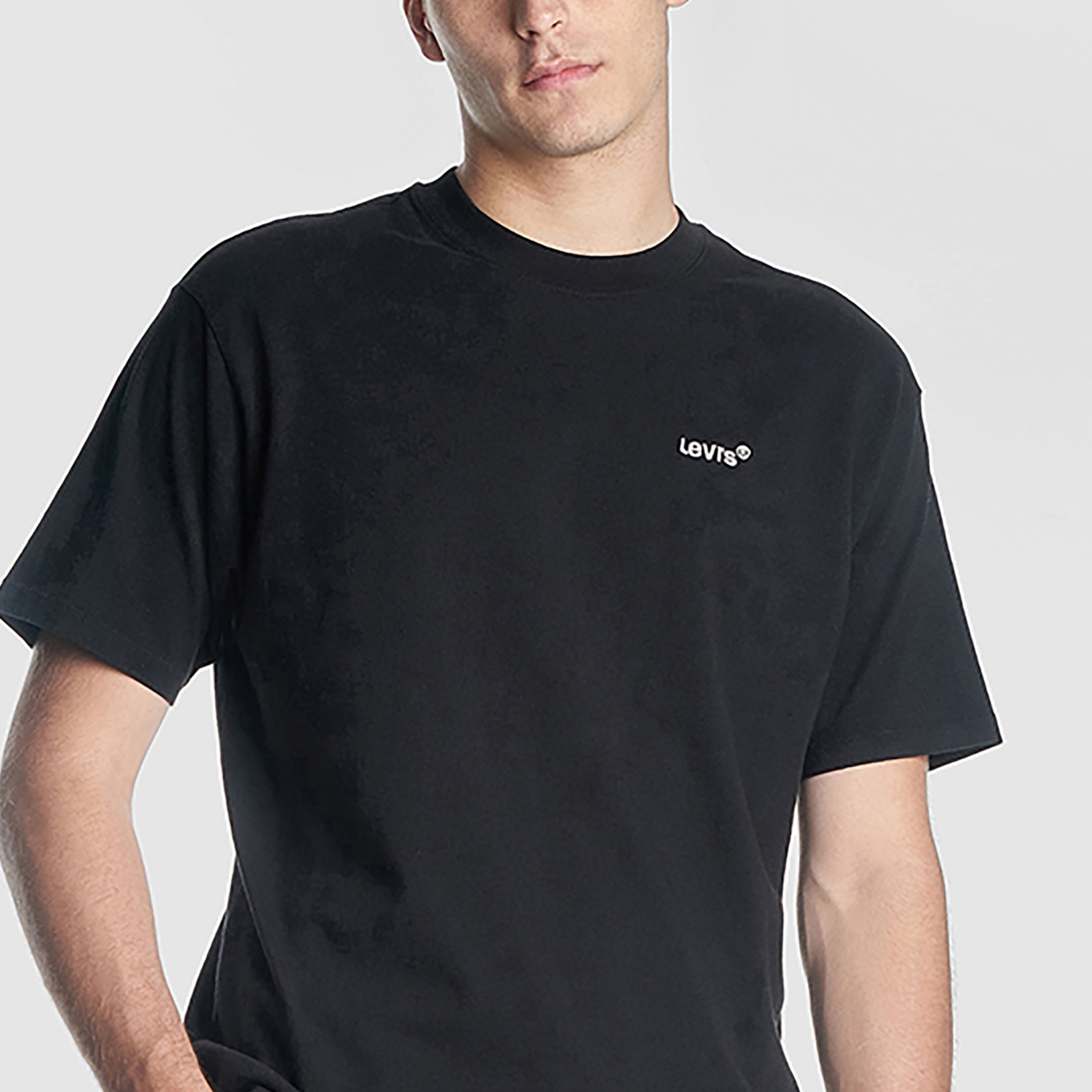 Levi's Plain Crew Neck Short Sleeves Men's T-Shirt-men-clothing-tshirtsandpolos-tshirts-image-2