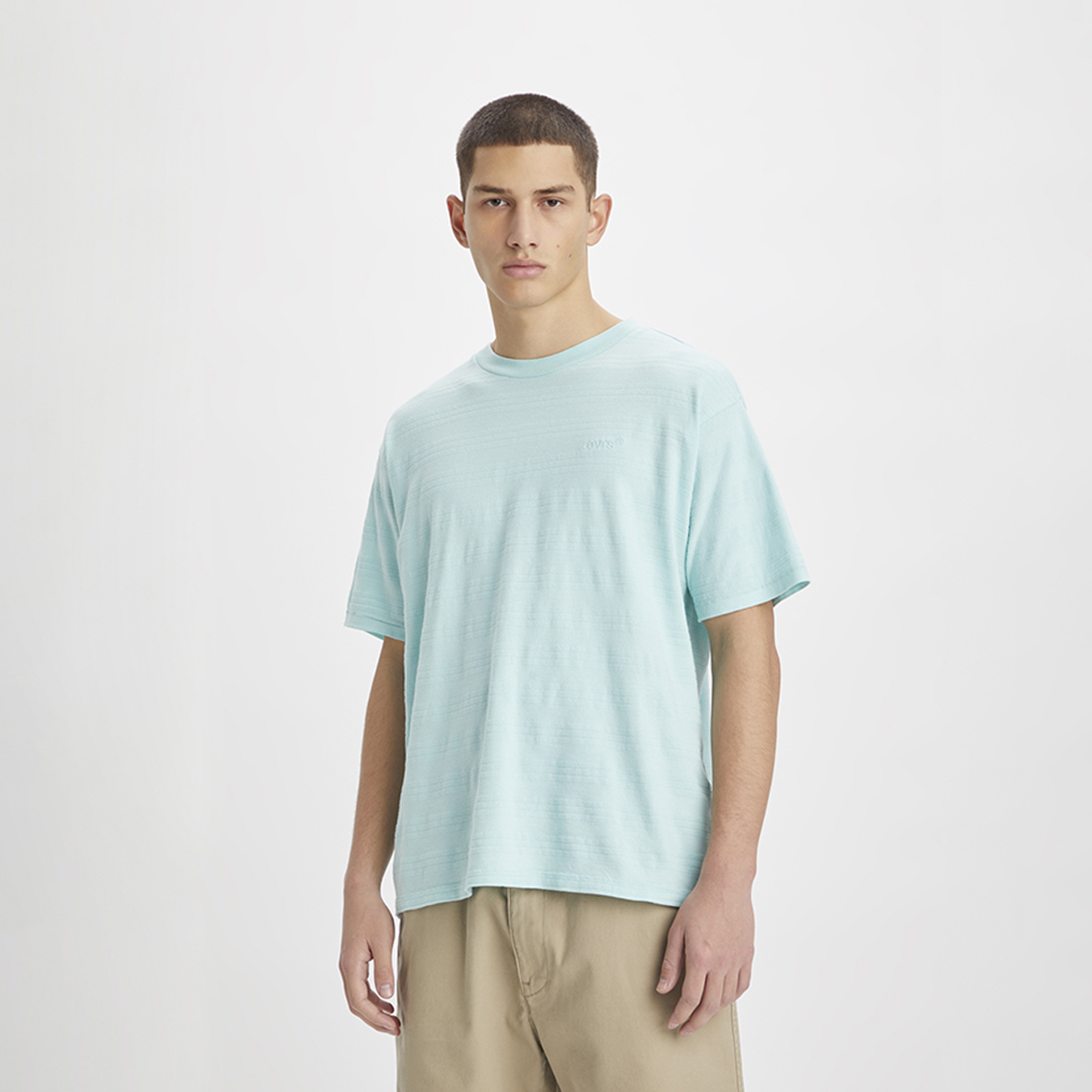 Levi's Men's Relaxed Fit Textured Crew Neck Short Sleeves T-shirt-men-clothing-tshirtsandpolos-tshirts-image-1