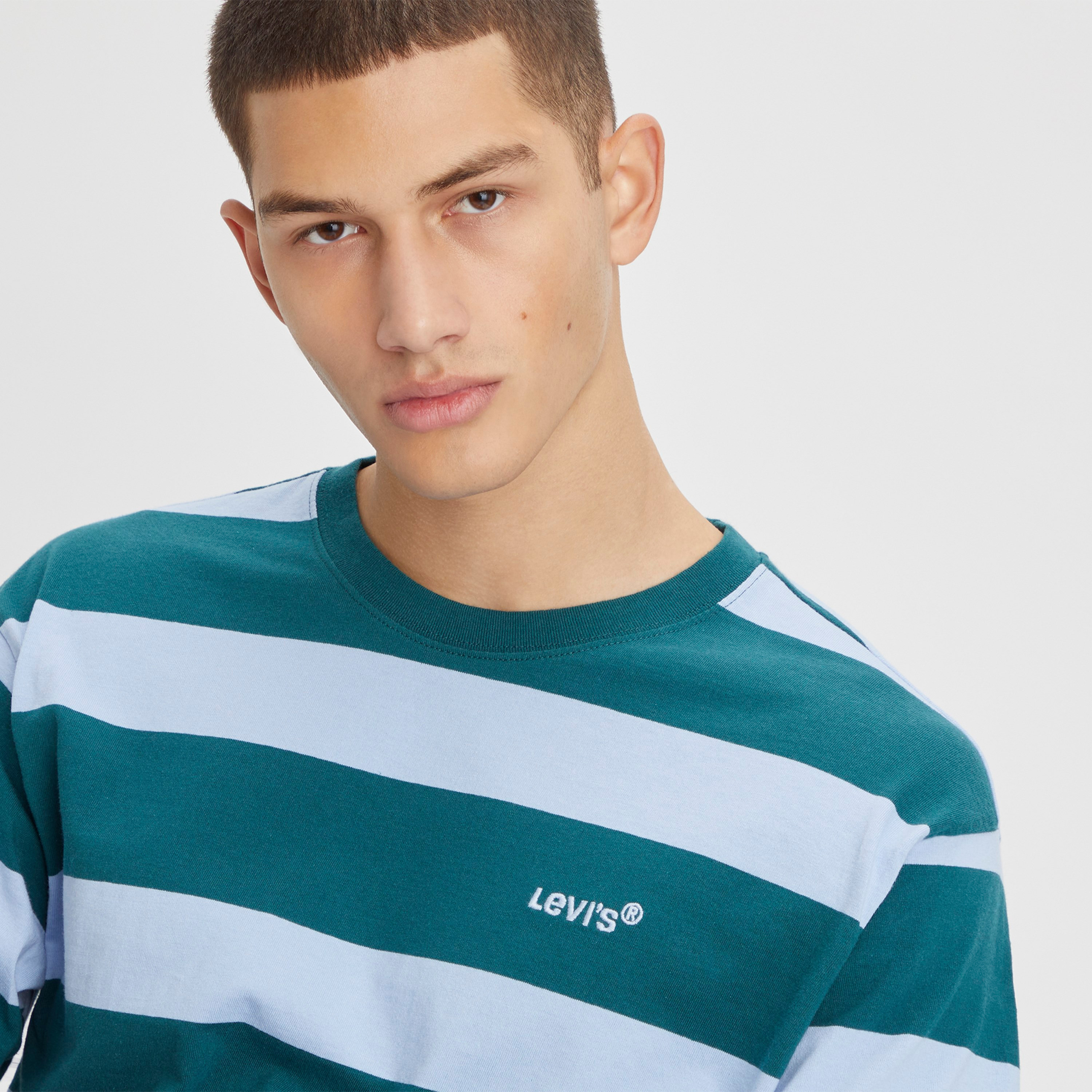 Levi's Stripes Crew Neck Short Sleeves T-Shirt-men-clothing-tshirtsandpolos-tshirts-image-3