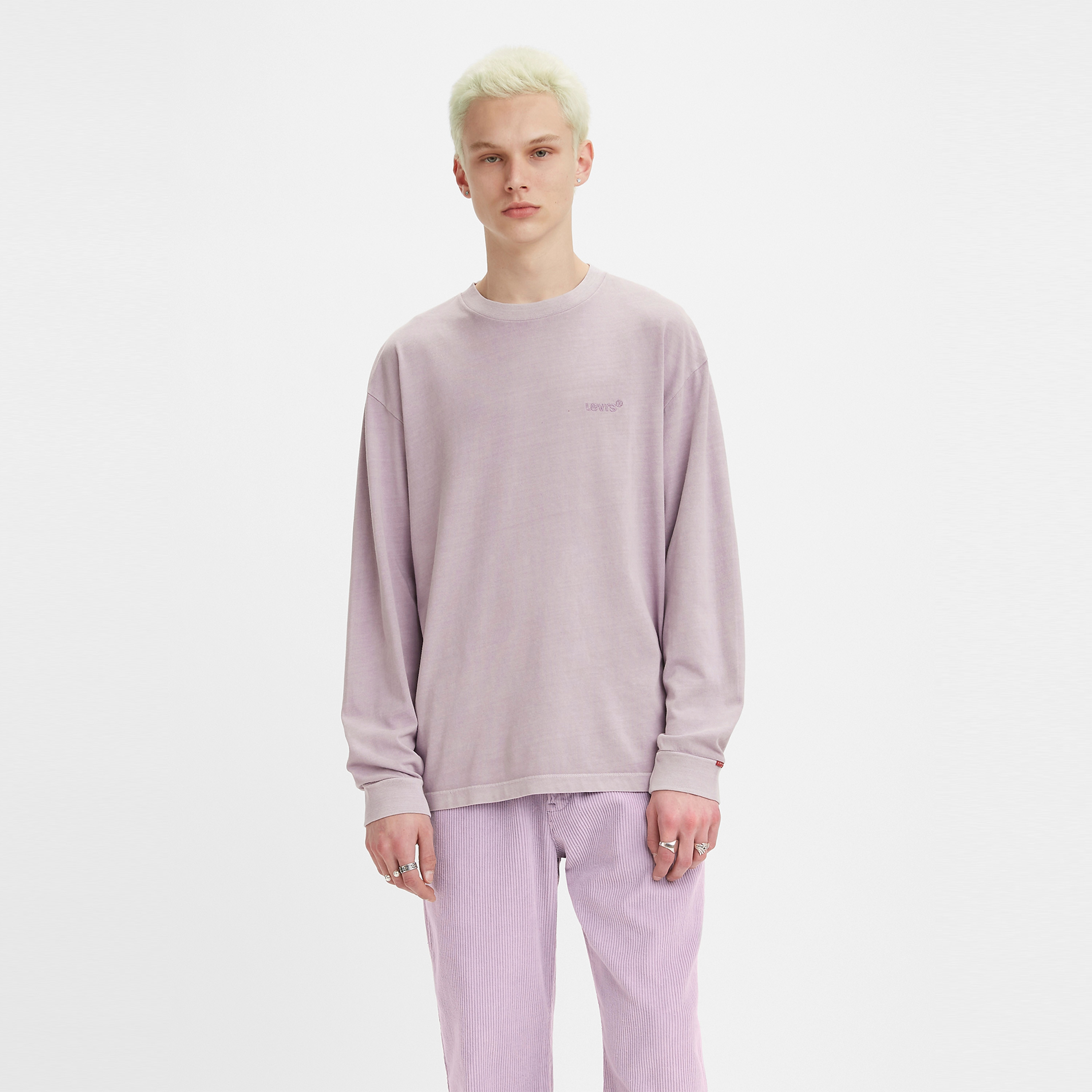 Levi's Plain Crew Neck Long Sleeves T-Shirt-men-clothing-tshirtsandpolos-tshirts-image-1