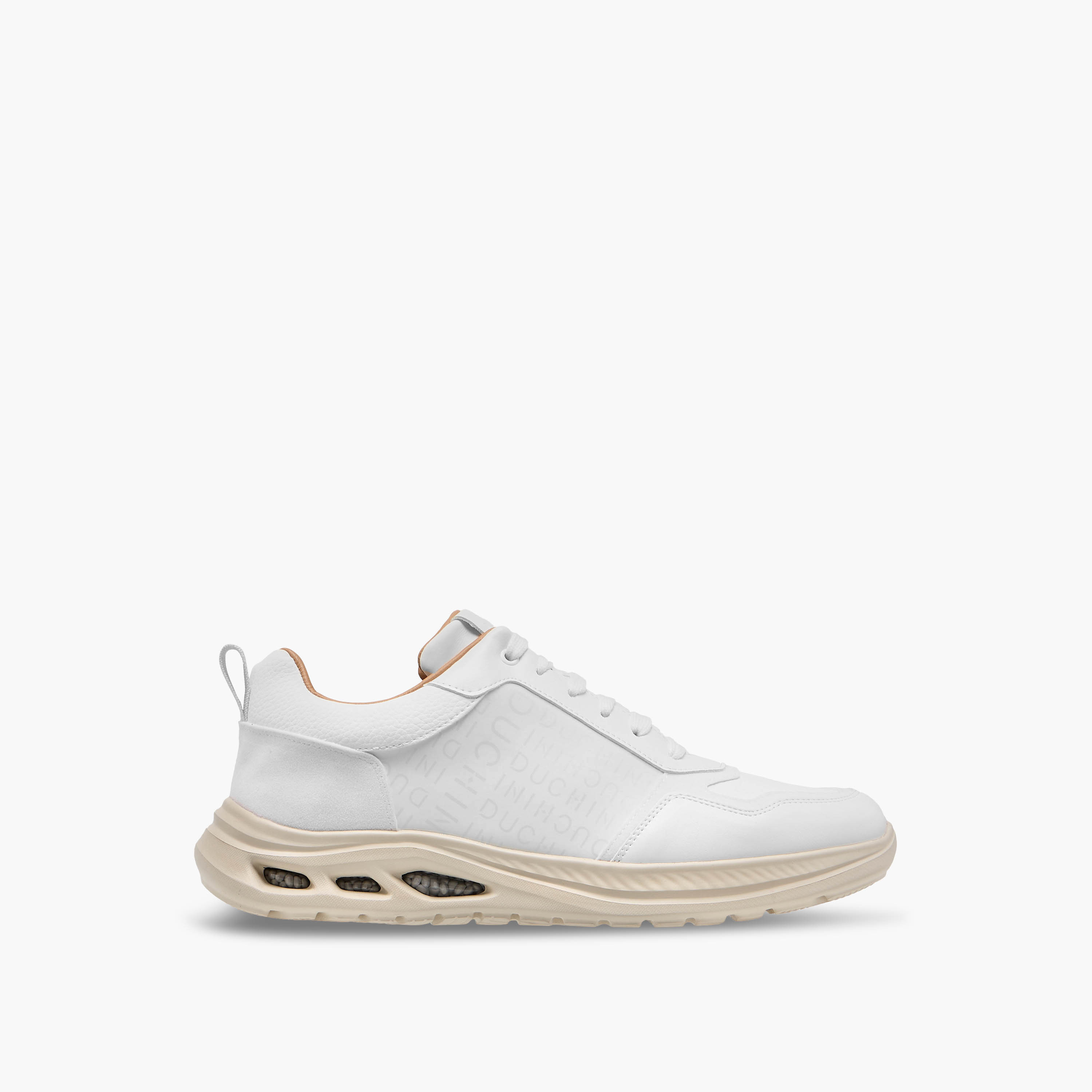 Duchini Men Monogram Print Lace-Up Sneakers-men-shoes-sneakers-image-3