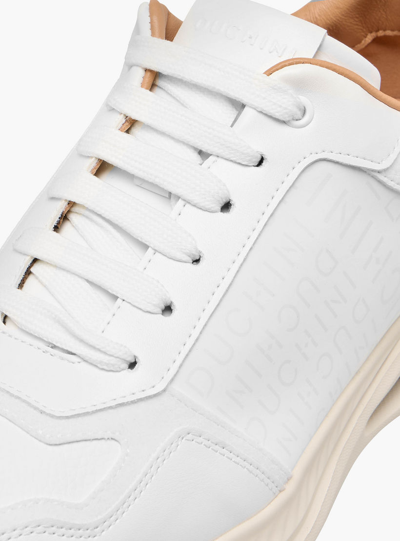 Duchini Men Monogram Print Lace-Up Sneakers-men-shoes-sneakers-image-4