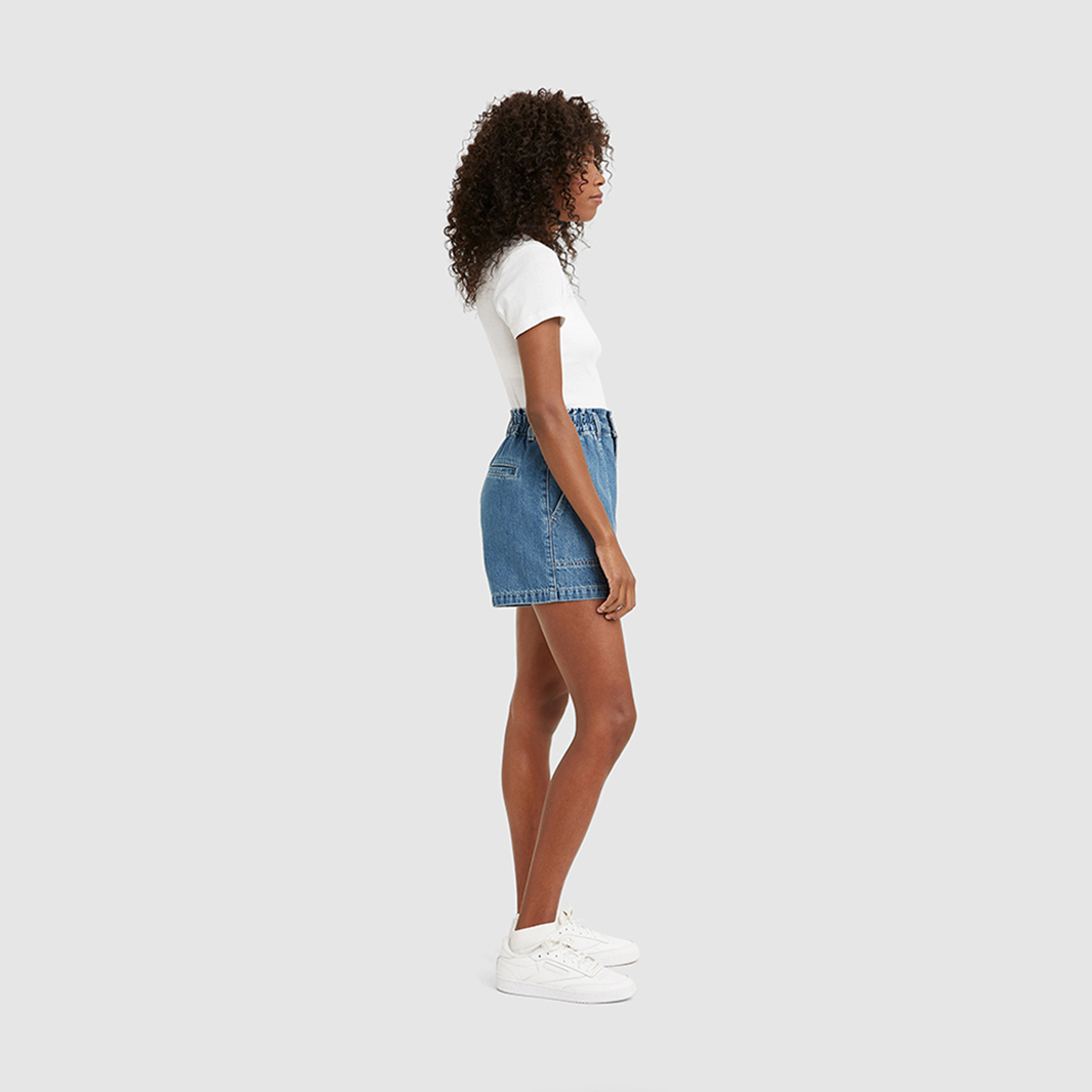 Levi's Women's Stretchable High-Rise A-line Shorts-women-clothing-bottoms-shorts-image-4