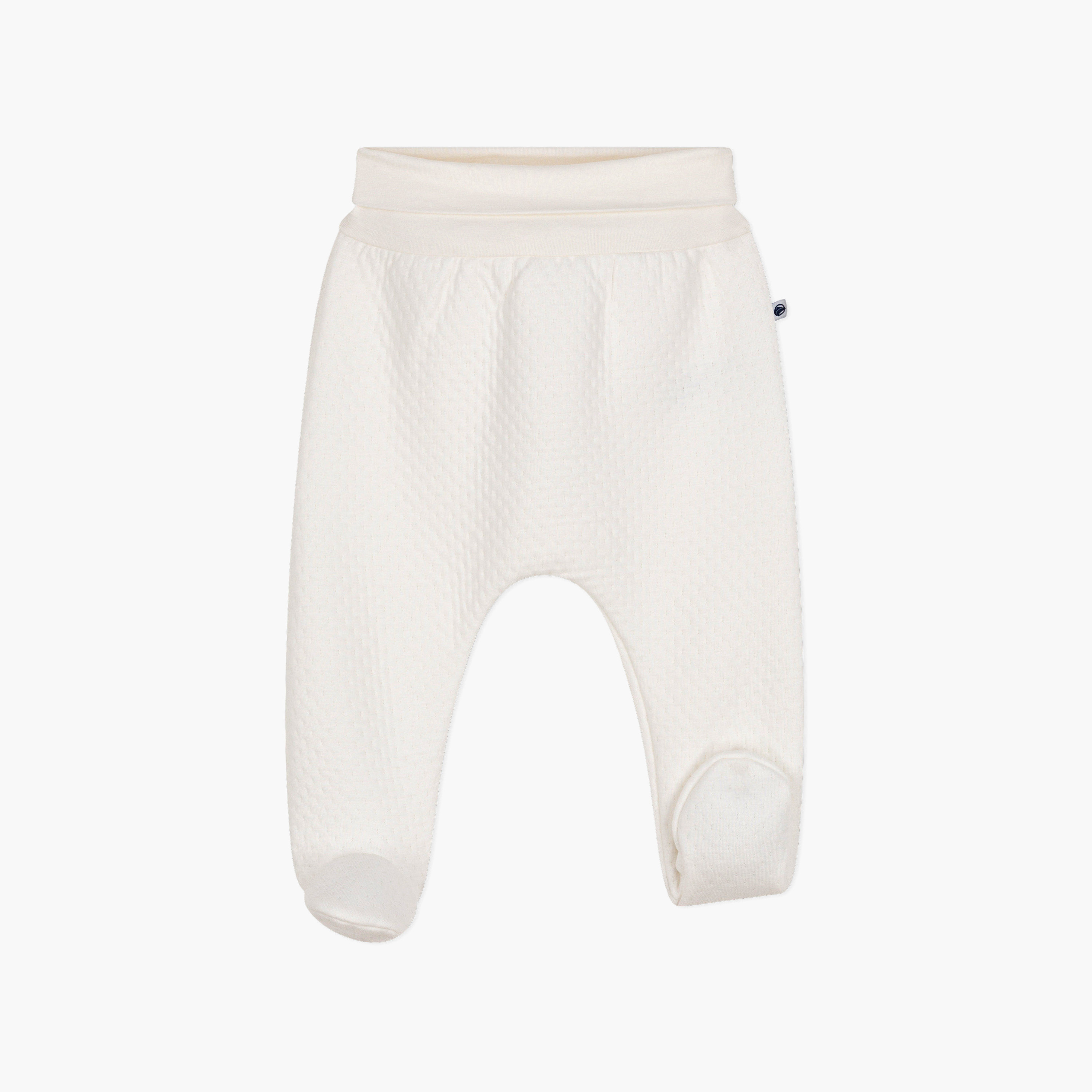 Petit Bateau Solid Cotton Tube Knit Trousers-baby-boys-clothing-bottoms-trousers-image-1