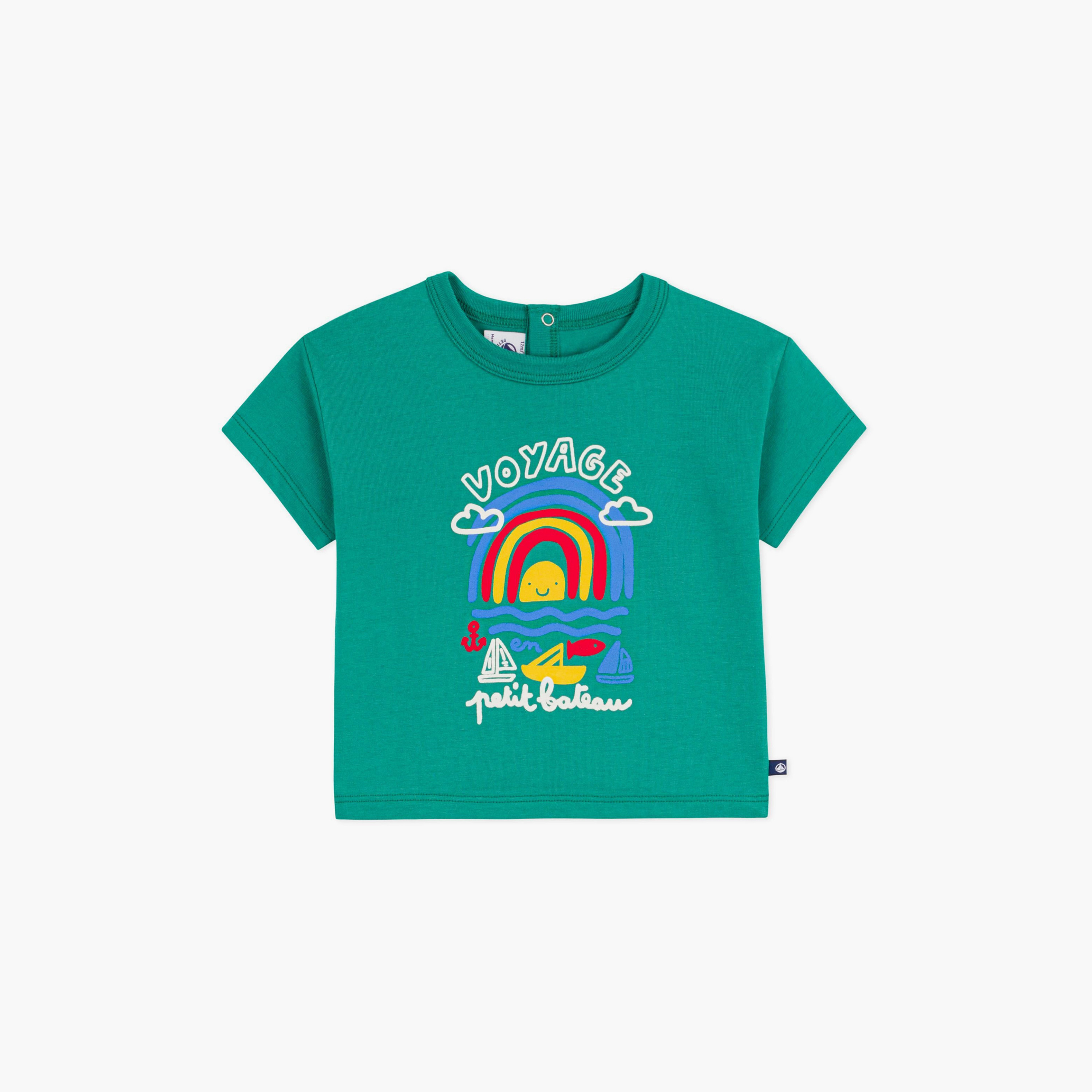 تيشرت أكمام قصيرة بطبعة فوياج سفر من بيتي باتو-baby-boys-clothing-tshirtsandpolos-image-1