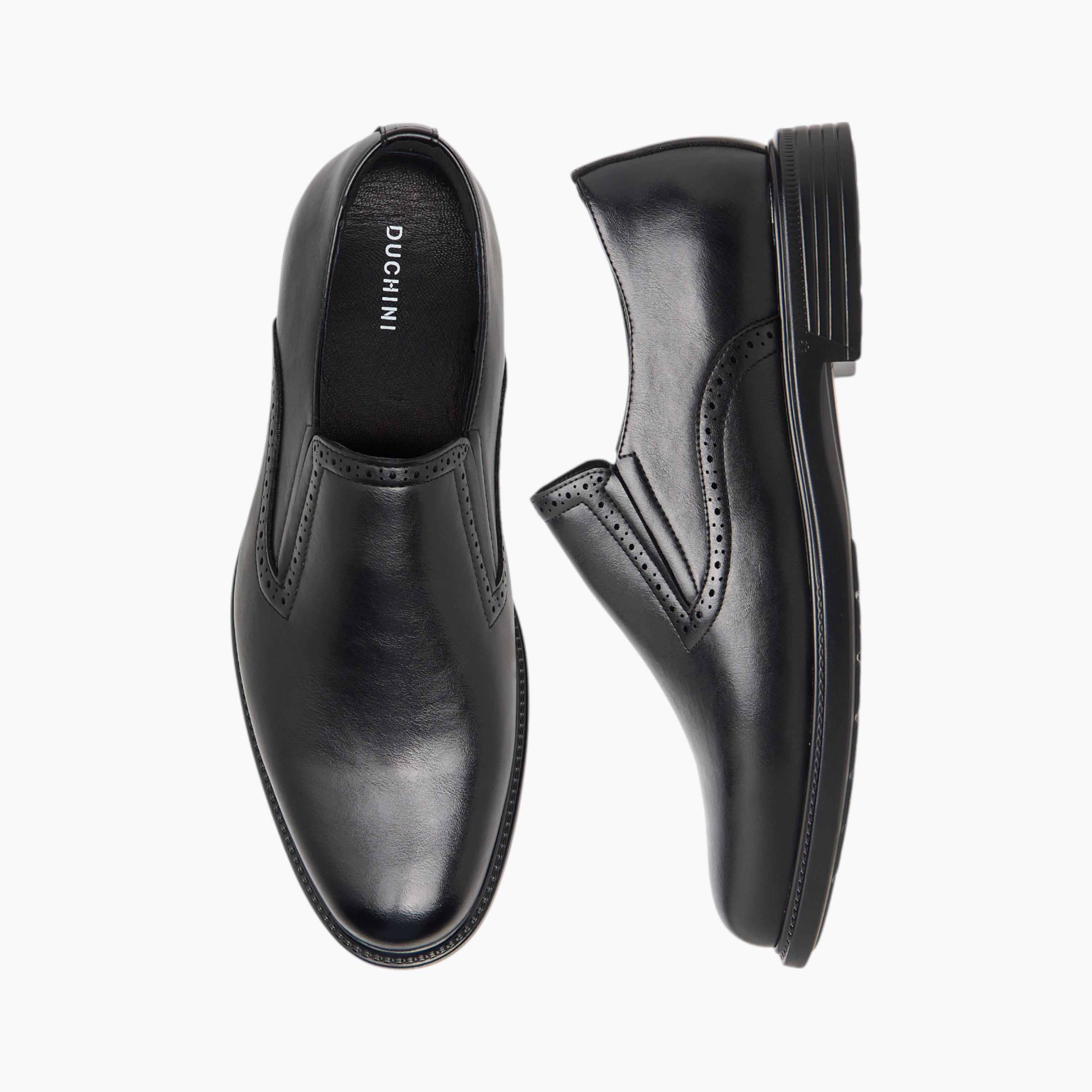 حذاء لوفرز سهل الارتداء وبارز الملمس للرجال من دوتشيني-men-shoes-formalshoes-image-1