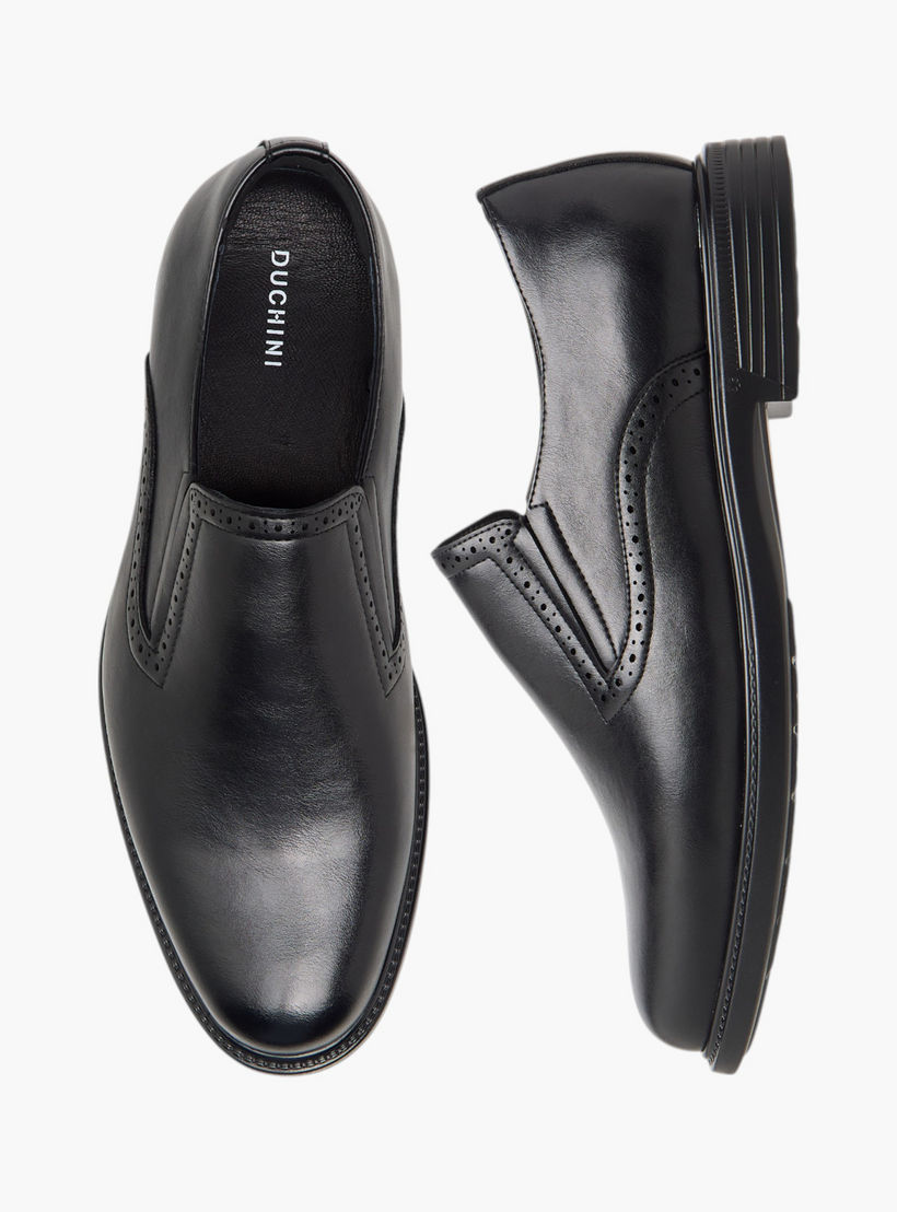 حذاء لوفرز سهل الارتداء وبارز الملمس للرجال من دوتشيني-men-shoes-formalshoes-image-1