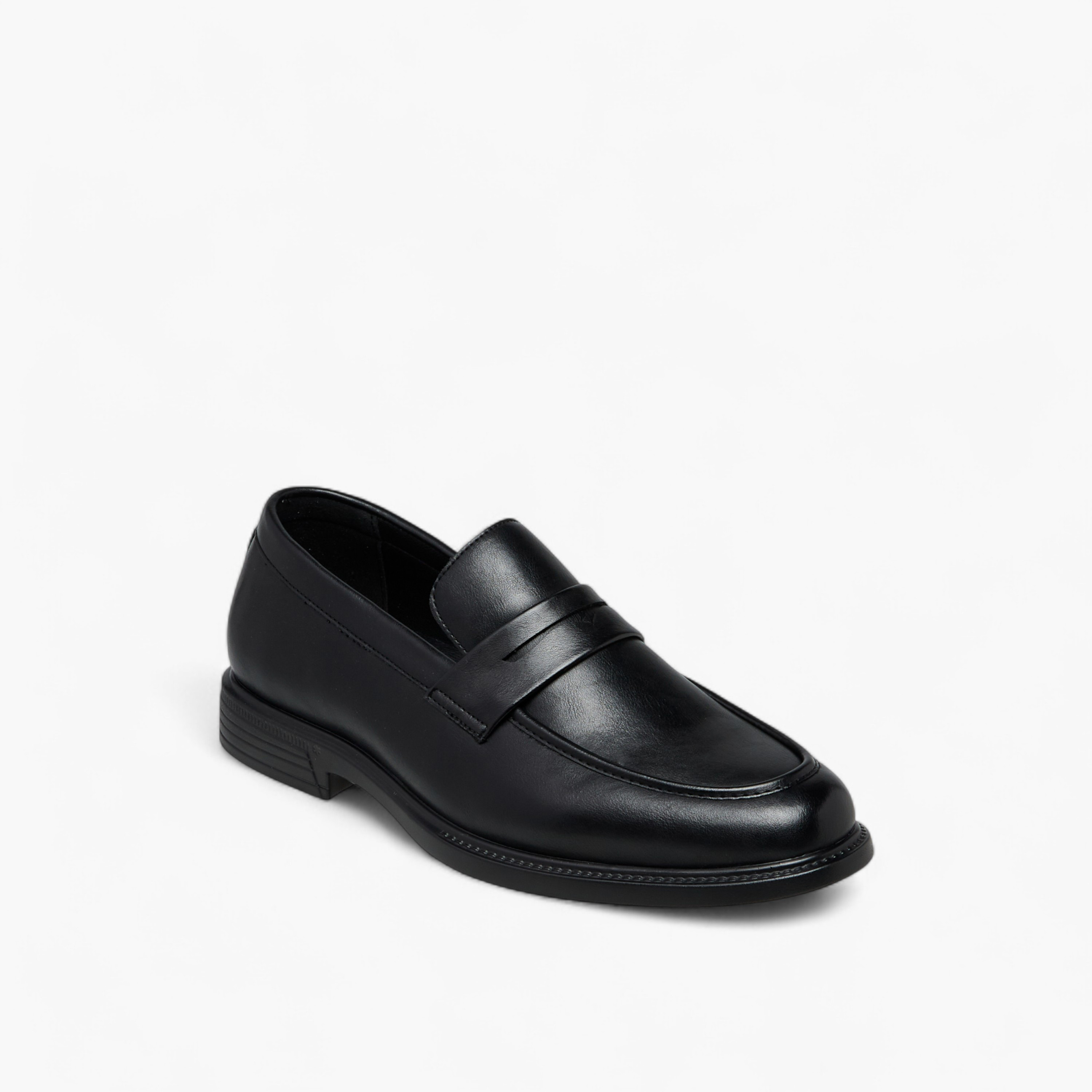 Duchini Men's Cutout Detail Slip-On Loafers-men-shoes-formalshoes-image-2